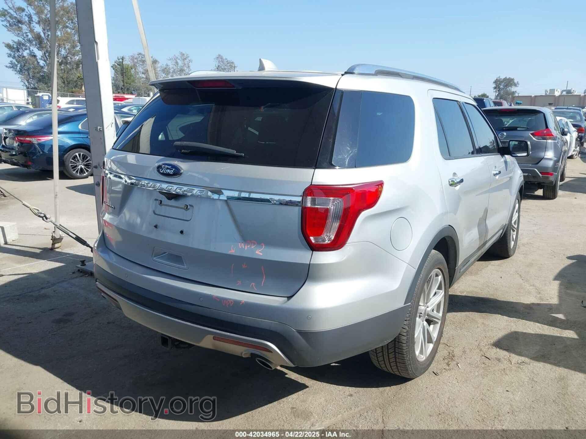 2017 FORD EXPLORER - VIN: 1FM5K7F8XHGE38819 - Фото 4