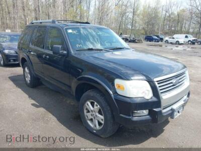 2010 Ford EXPLORER XLT, black — VIN 1FMEU7DE8AUA78668, IAAI