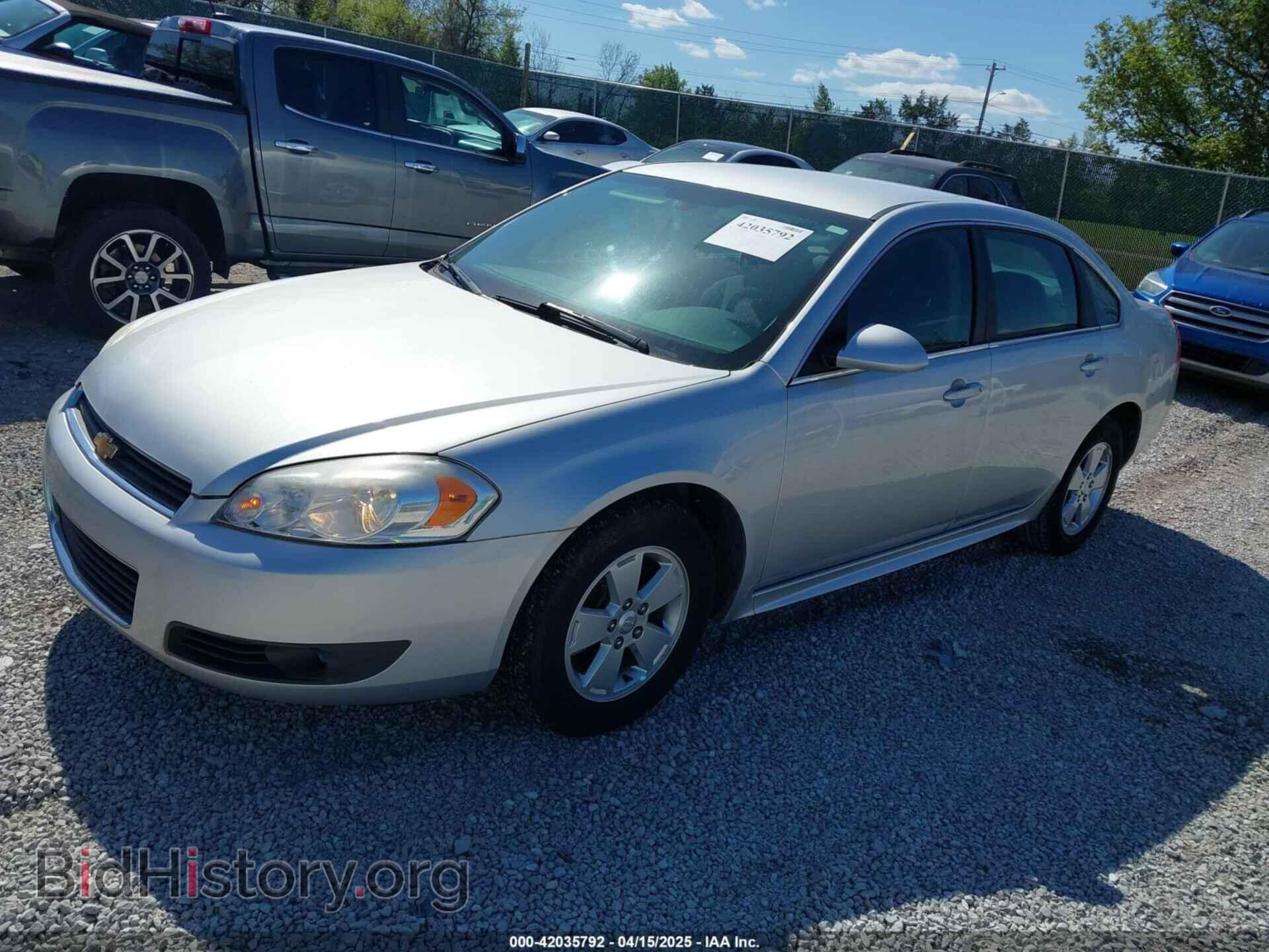 2010 CHEVROLET IMPALA - VIN: 2G1WB5EK8A1172965 - Фото 2