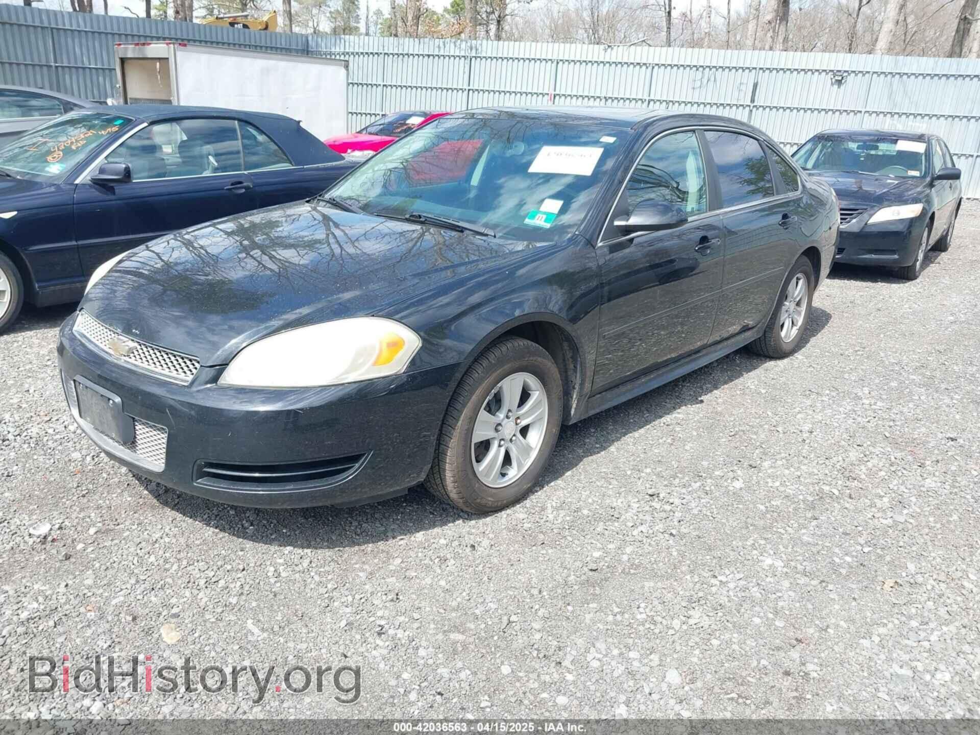 2012 CHEVROLET IMPALA - VIN: 2G1WF5E33C1131479 - Фото 2