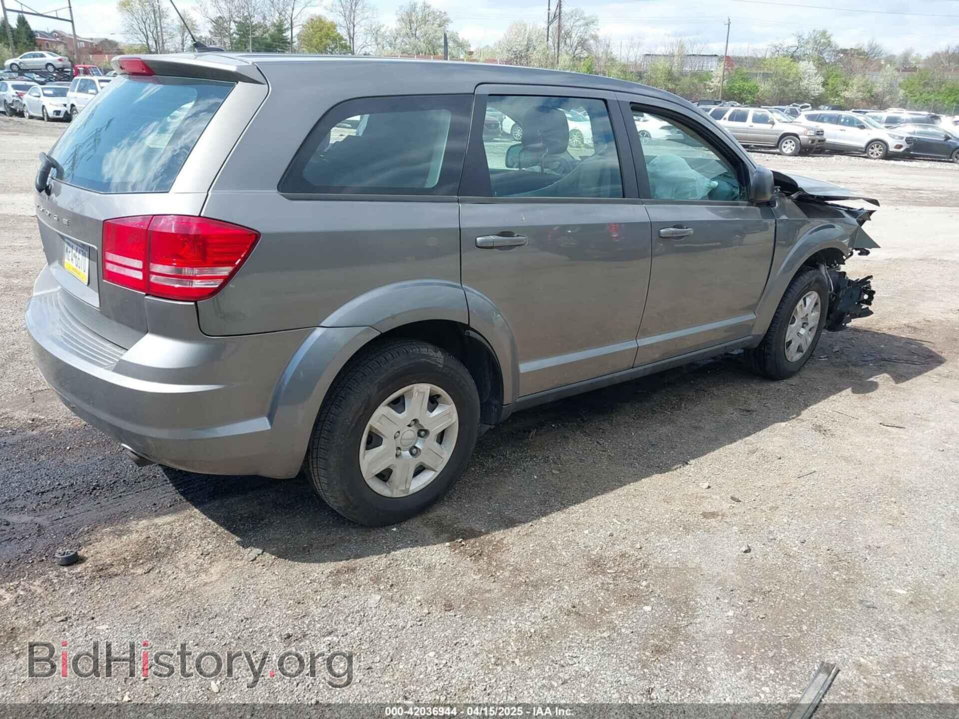 2012 DODGE JOURNEY - VIN: 3C4PDCAB3CT204108 - Фото 4