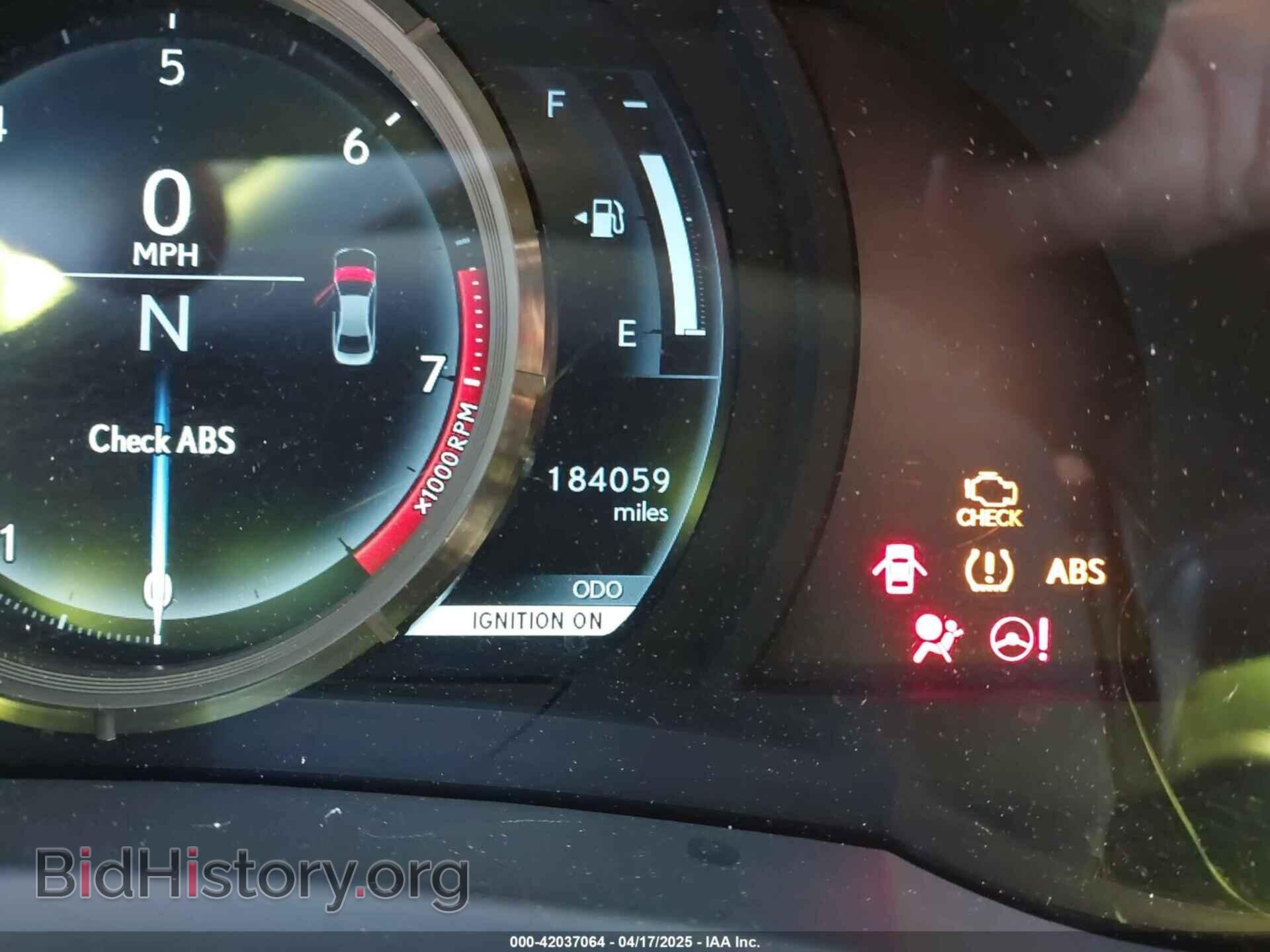 2014 LEXUS IS 350 - VIN: JTHCE1D24E5000740 - Photo 7