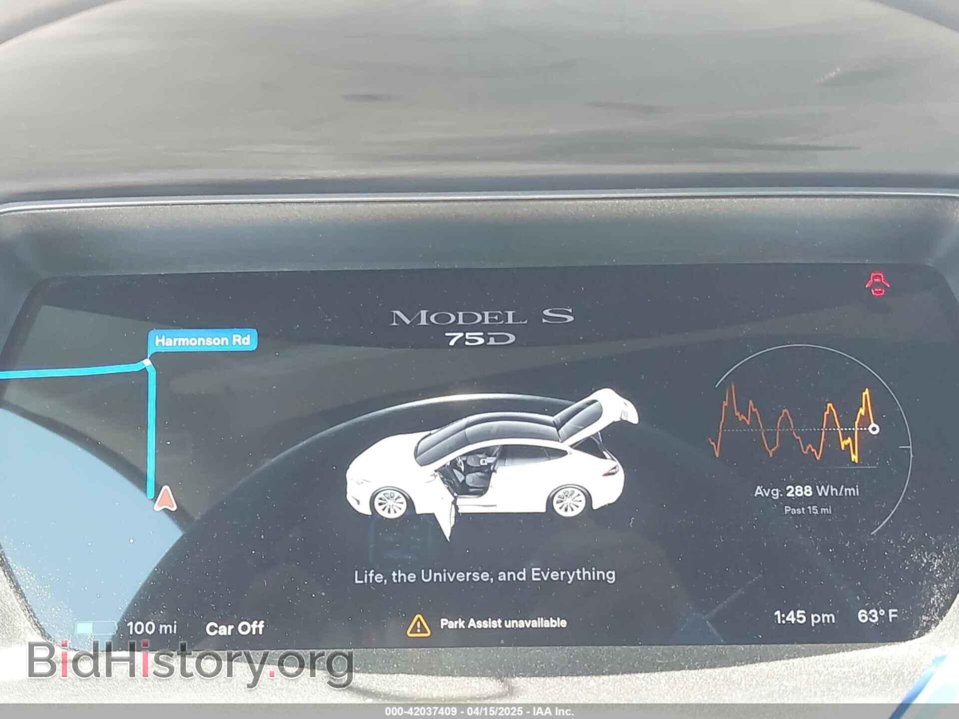 2017 TESLA MODEL S - VIN: 5YJSA1E20HF232570 - Photo 7
