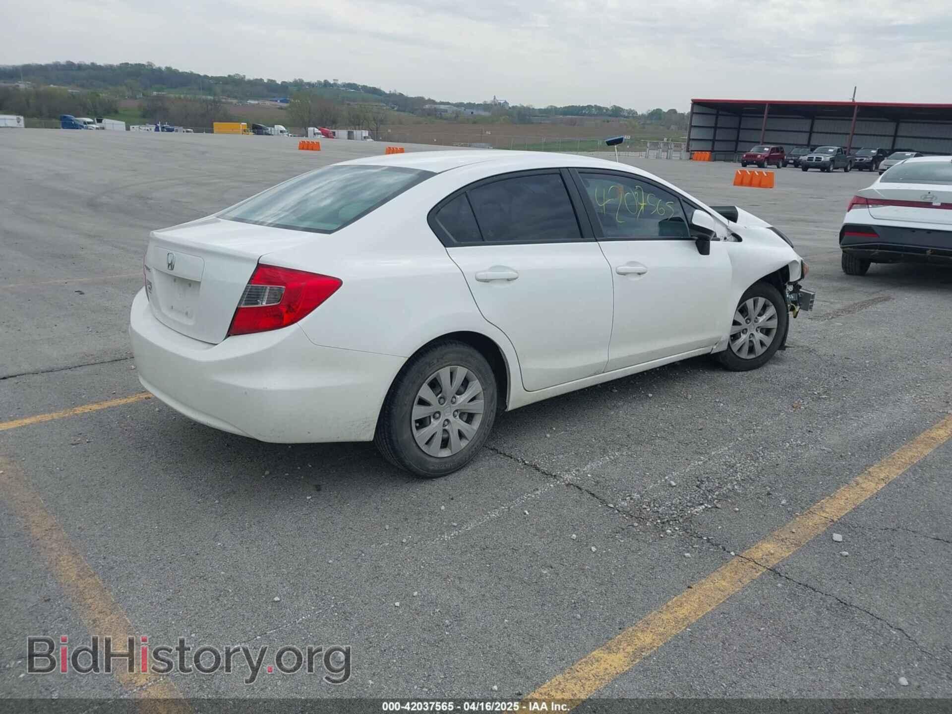 2012 HONDA CIVIC - VIN: 19XFB2F52CE080982 - Фото 4