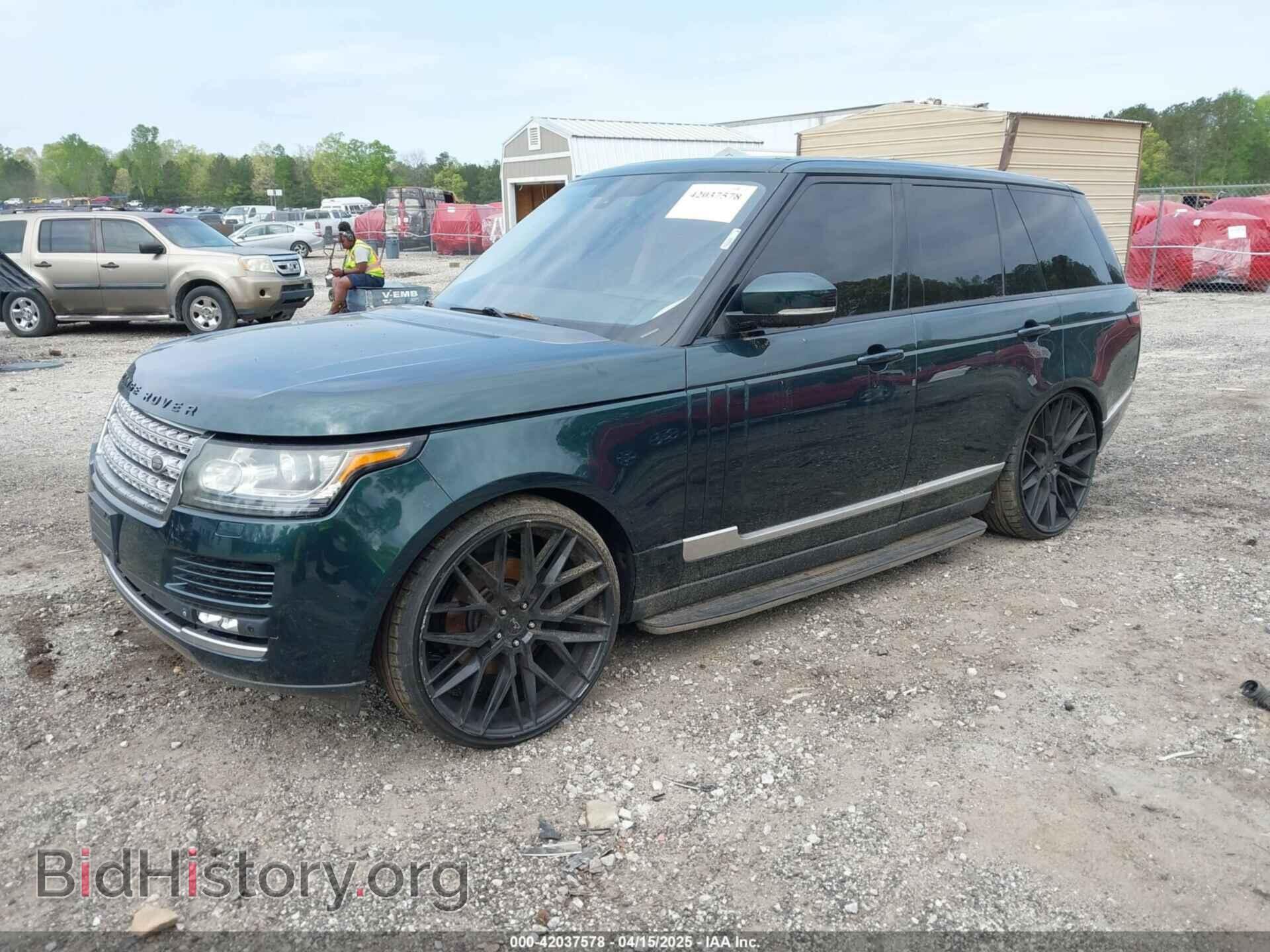 2014 LAND ROVER RANGE ROVER - VIN: SALGS2VF2EA132379 - Фото 2