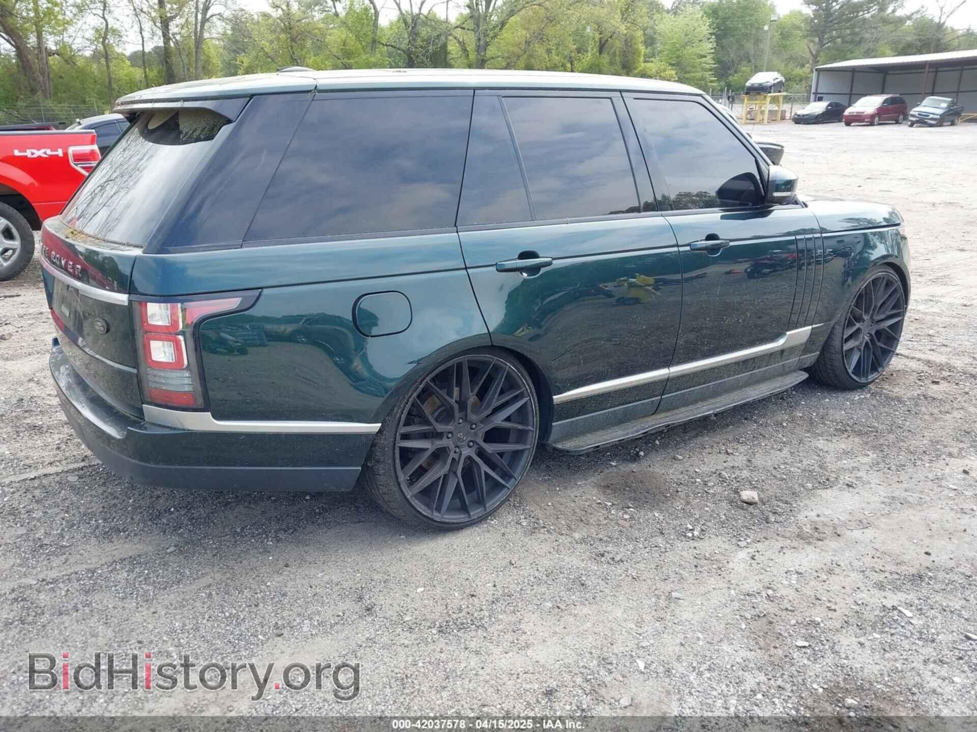2014 LAND ROVER RANGE ROVER - VIN: SALGS2VF2EA132379 - Фото 4