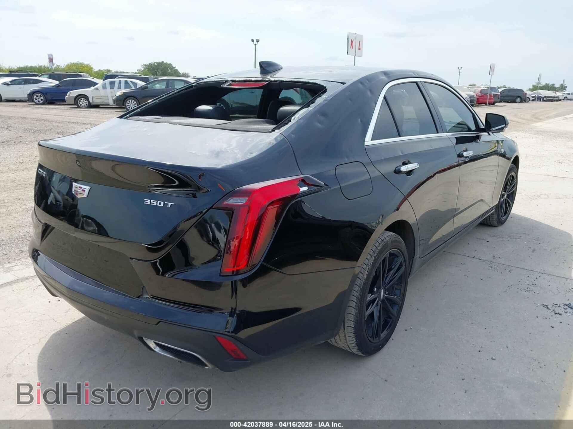2021 CADILLAC CT4 - VIN: 1G6DK5RK6M0106605 - Фото 4