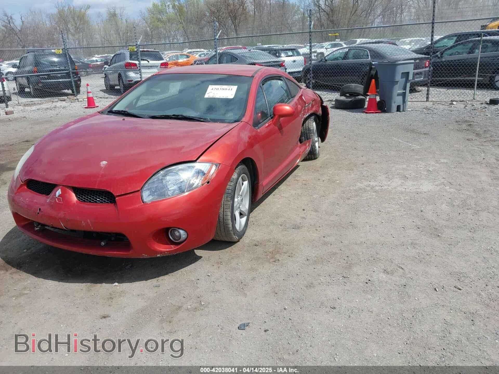 2006 MITSUBISHI ECLIPSE - VIN: 4A3AK34T16E002837 - Photo 2