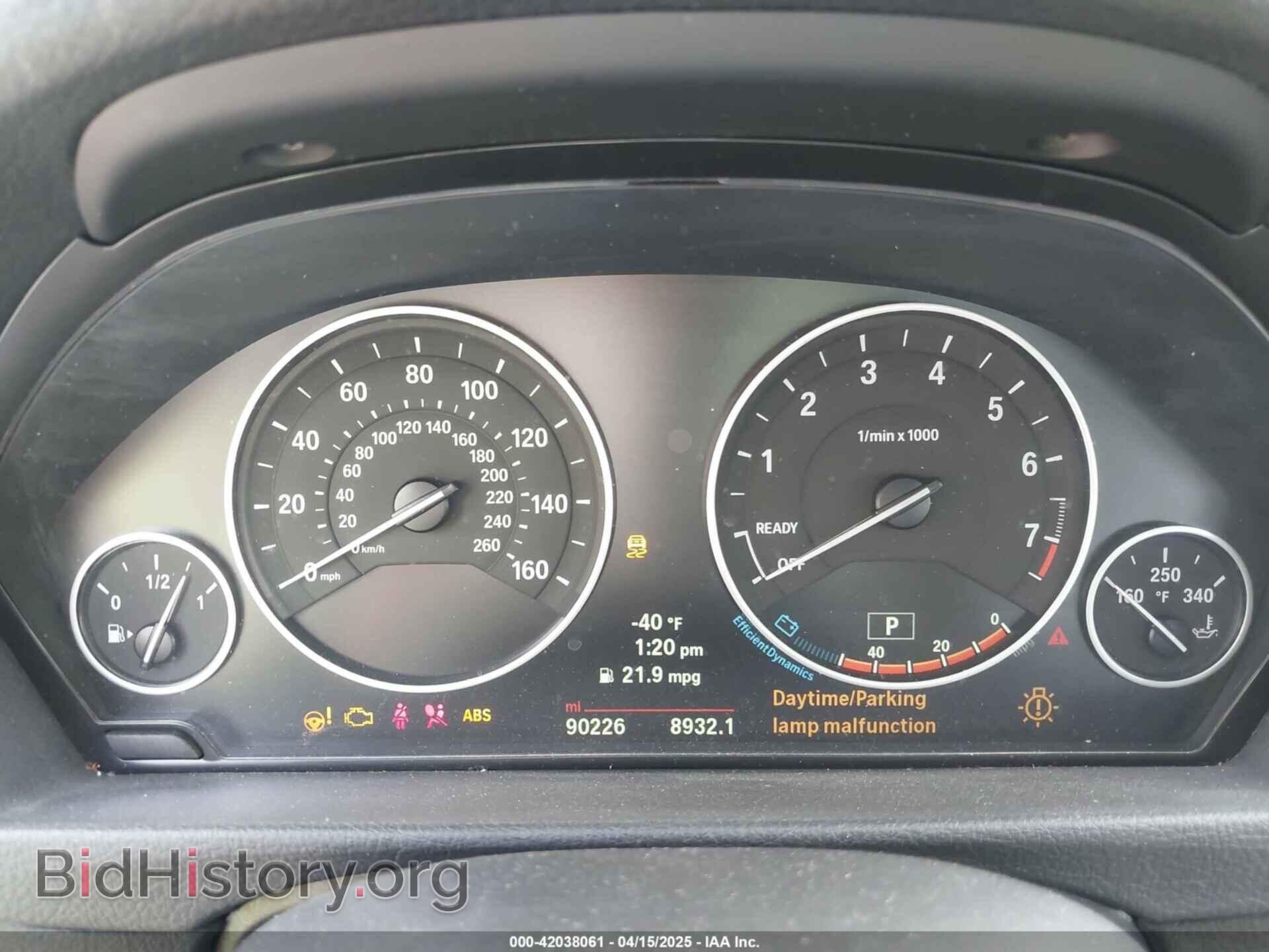 2014 BMW 320I - VIN: WBA3C3G56ENS67299 - Фото 7