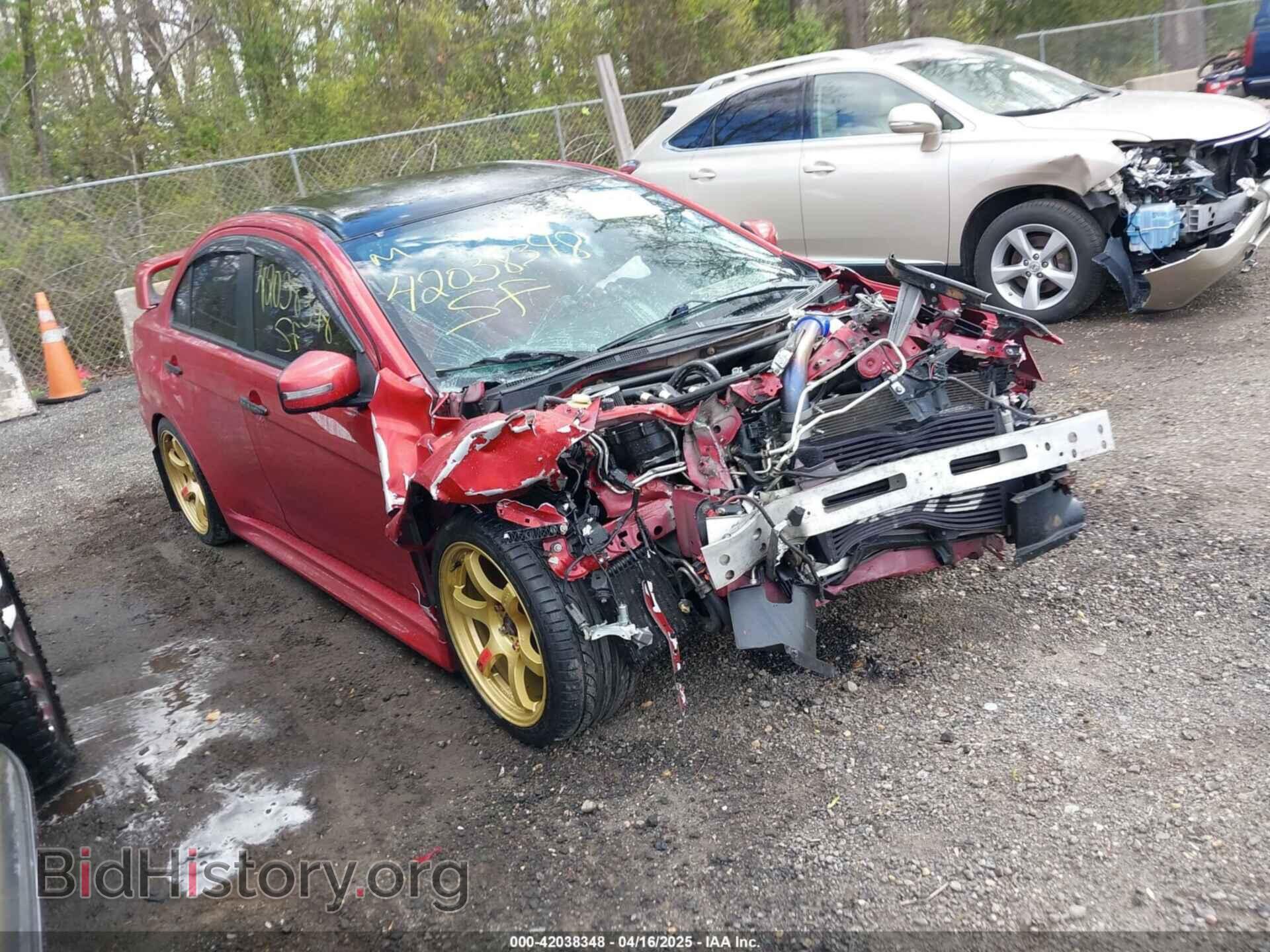 Photo JA32W7FV9FU028768 - MITSUBISHI LANCER EVOLUTION 2015