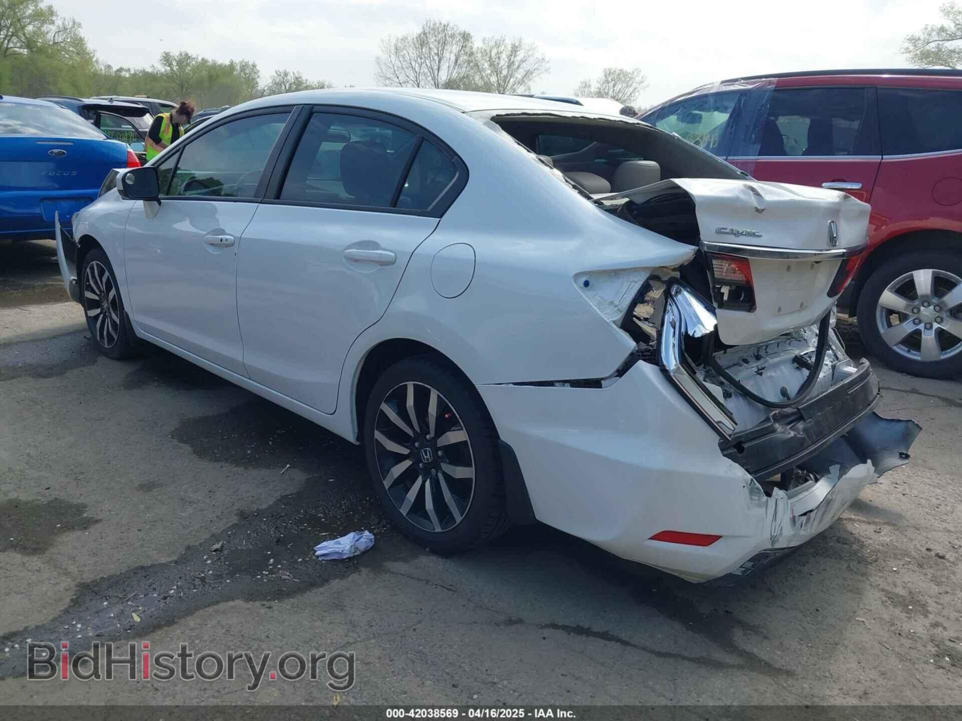 2014 HONDA CIVIC - VIN: 19XFB2F98EE218322 - Фото 3