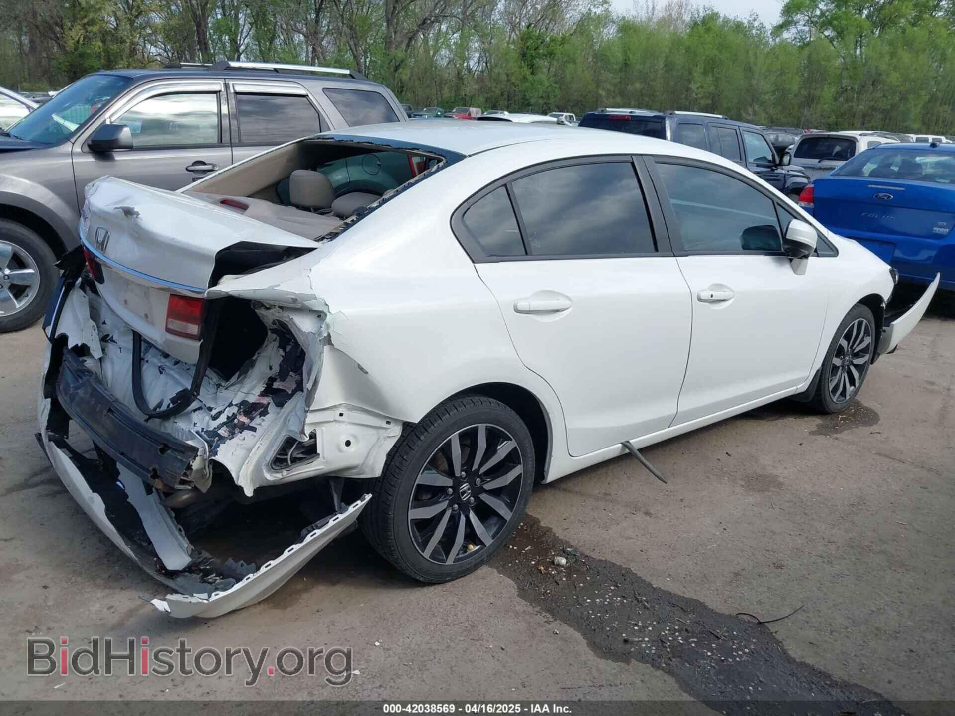 2014 HONDA CIVIC - VIN: 19XFB2F98EE218322 - Фото 4