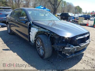 2011 BMW 528I, темно-синий — VIN WBAFR1C52BC672489, IAAI