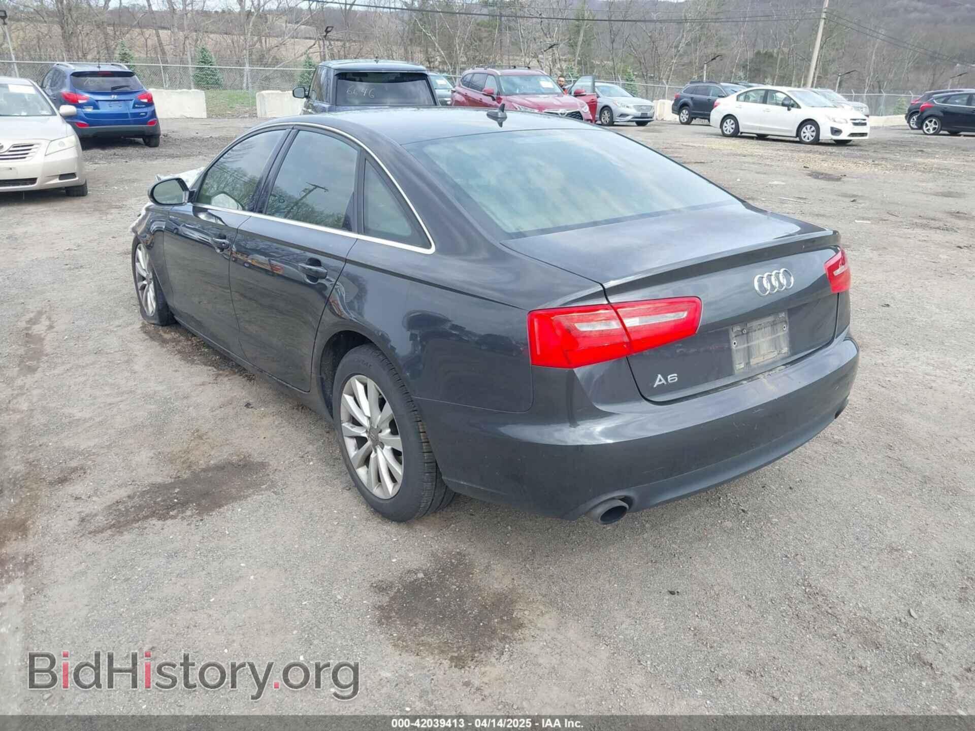 2013 AUDI A6 - VIN: WAUFFAFC9DN117694 - Фото 3