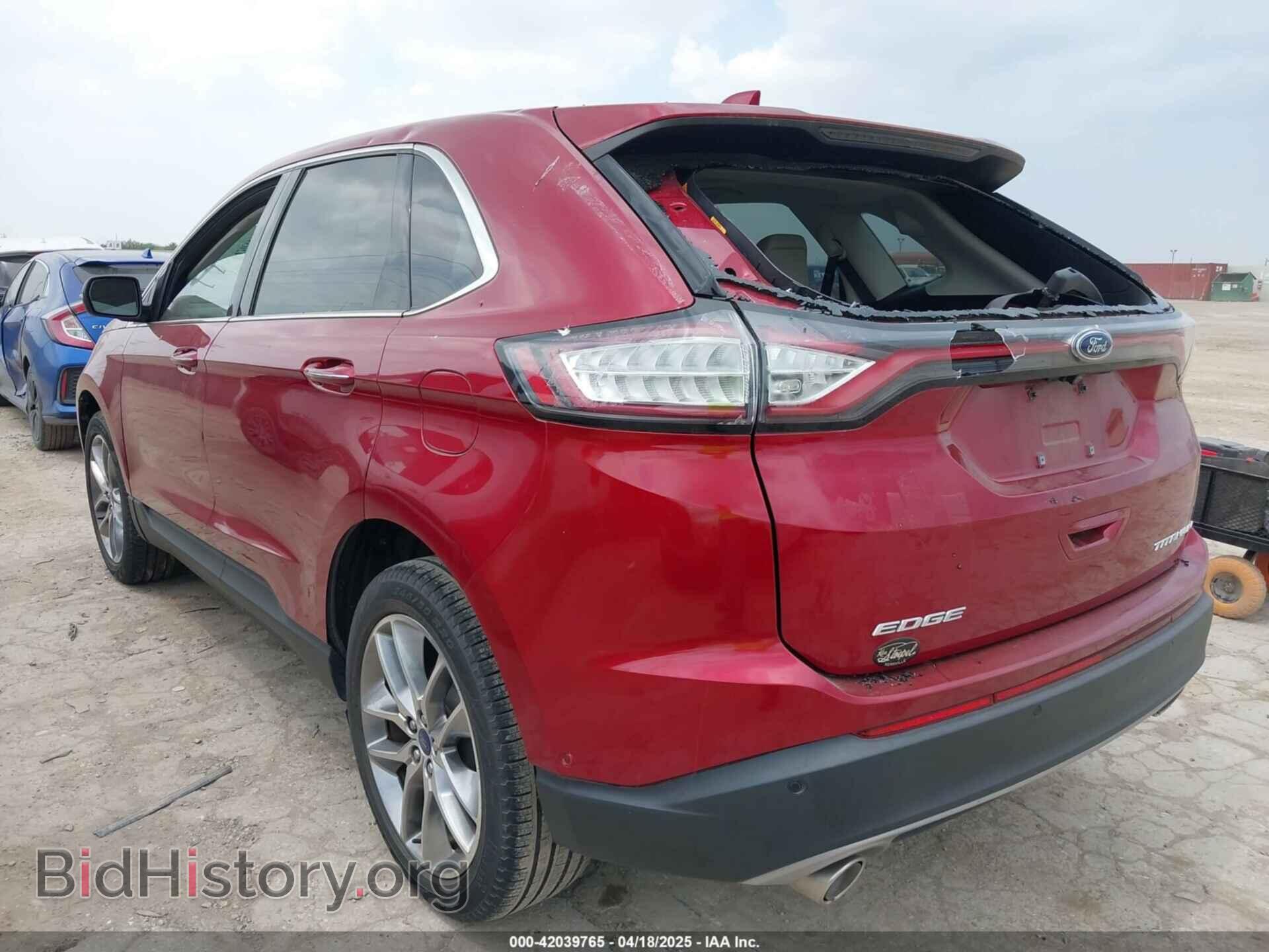 2016 FORD EDGE - VIN: 2FMPK3K82GBC34268 - Фото 3
