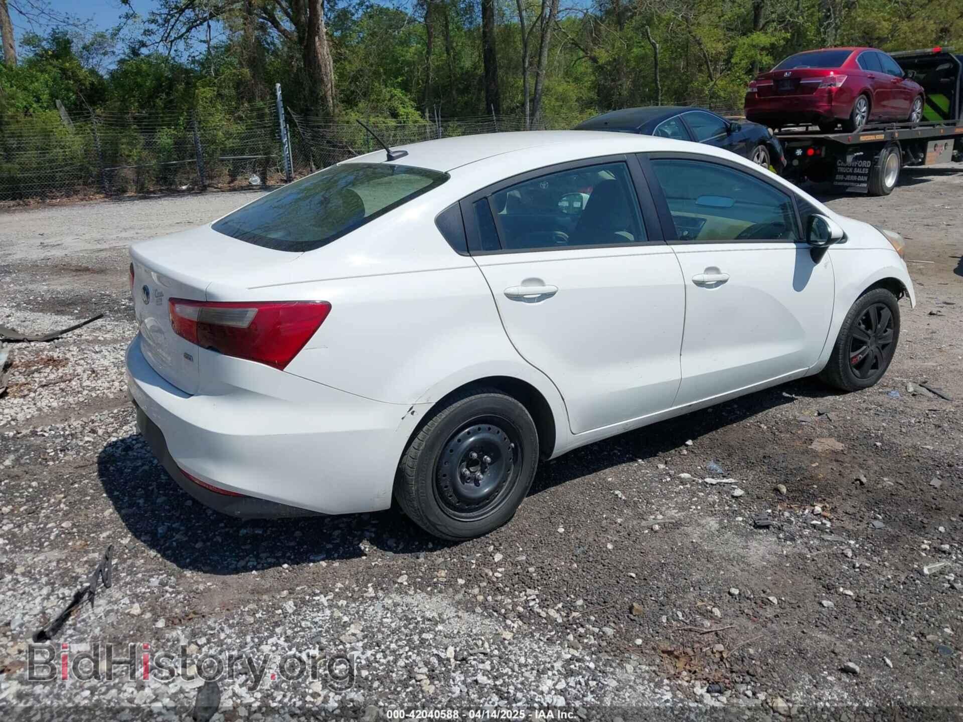 2016 KIA RIO - VIN: KNADM4A39G6639200 - Фото 4
