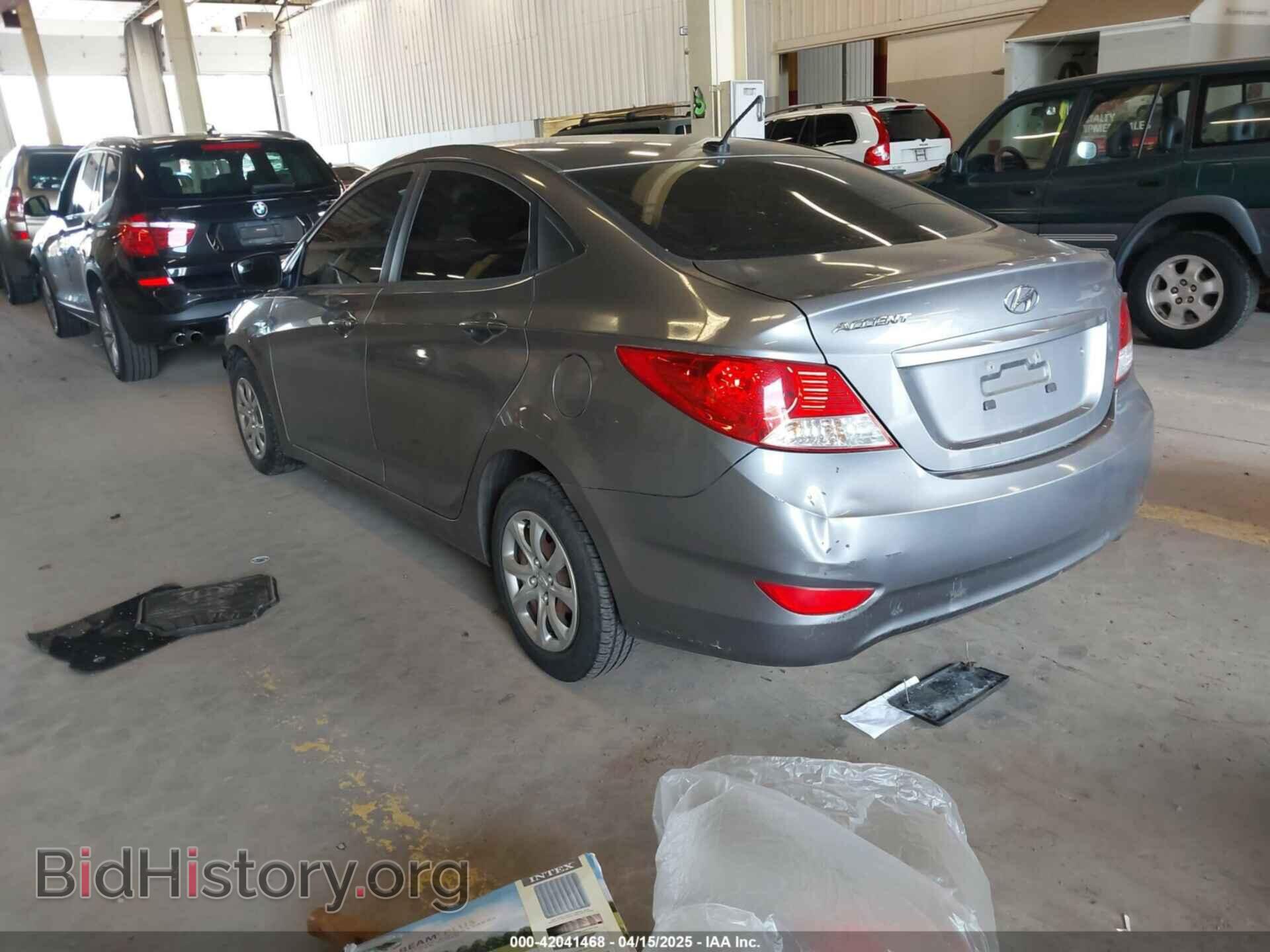 2014 HYUNDAI ACCENT - VIN: KMHCT4AE6EU708609 - Фото 3