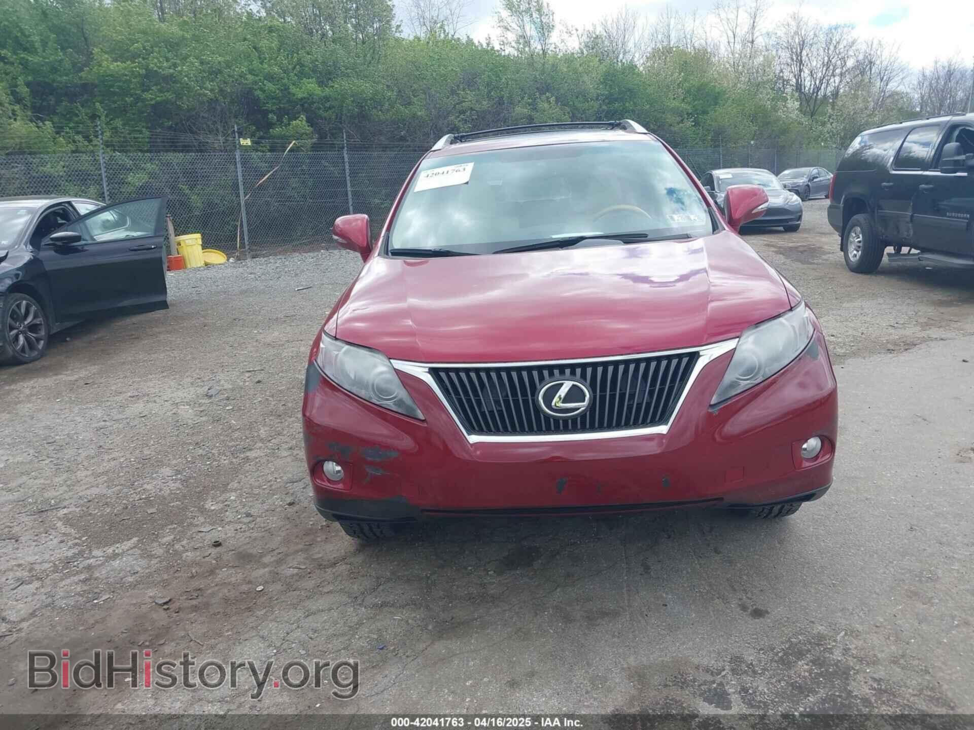 2010 LEXUS RX 350 - VIN: 2T2BK1BA7AC054929 - Фото 6
