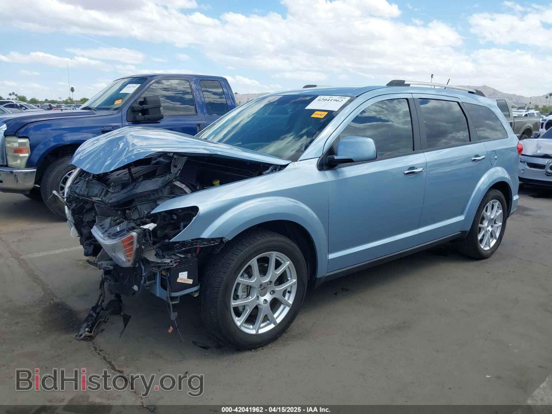 2013 DODGE JOURNEY - VIN: 3C4PDCDG4DT680215 - Фото 2