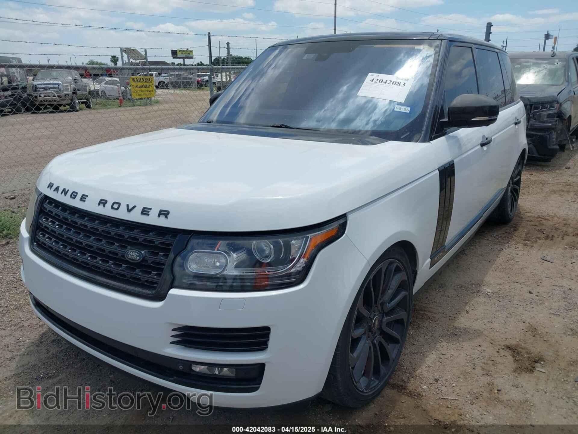 2015 LAND ROVER RANGE ROVER - VIN: SALGS3TF8FA204406 - Фото 2