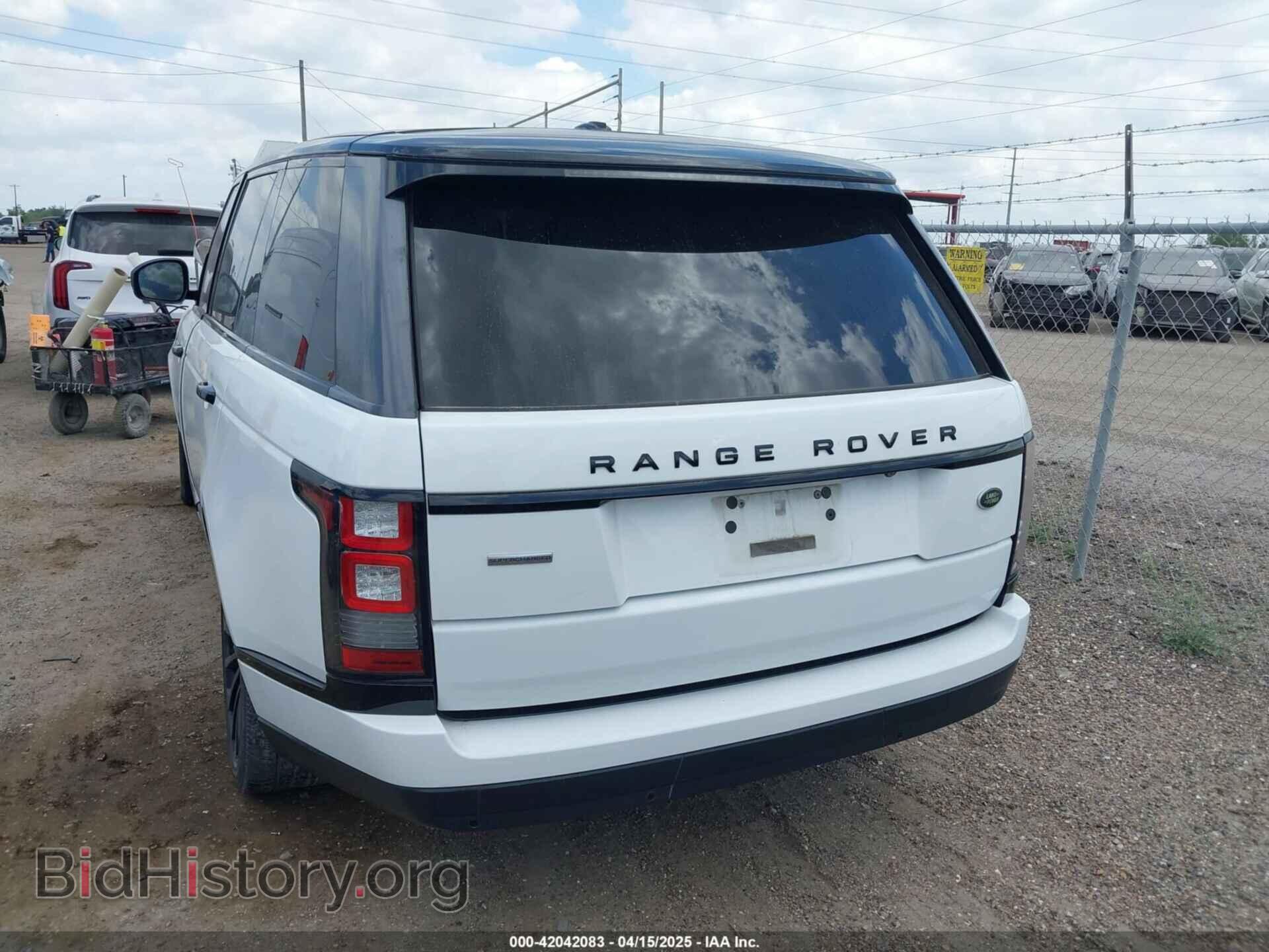 2015 LAND ROVER RANGE ROVER - VIN: SALGS3TF8FA204406 - Фото 3