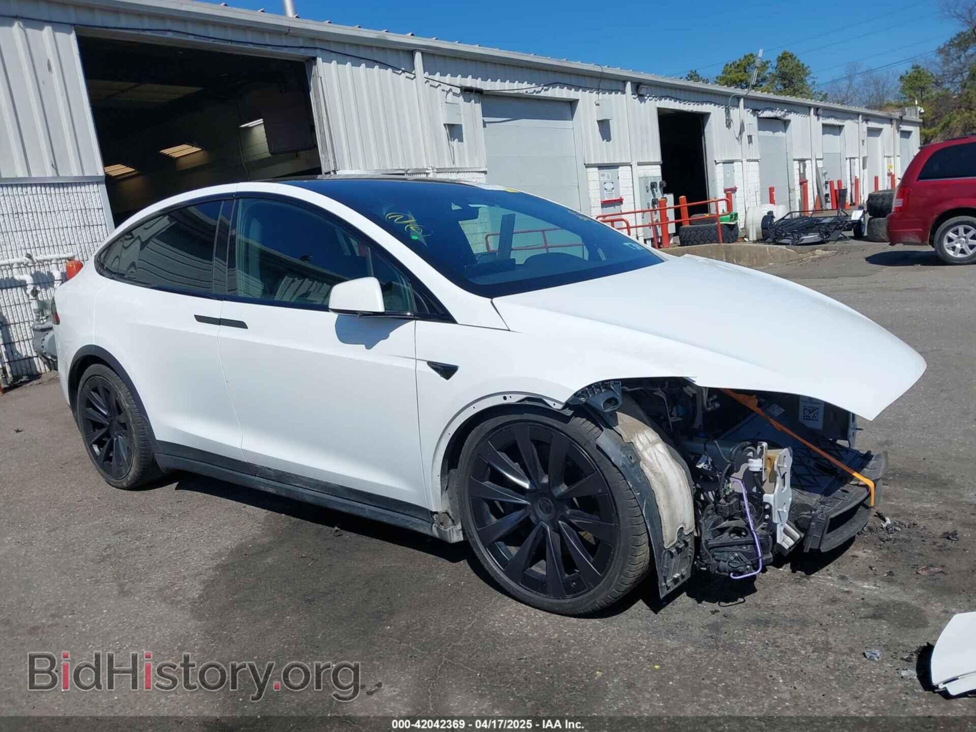 Photo 7SAXCDE58NF342776 - TESLA MODEL X 2022