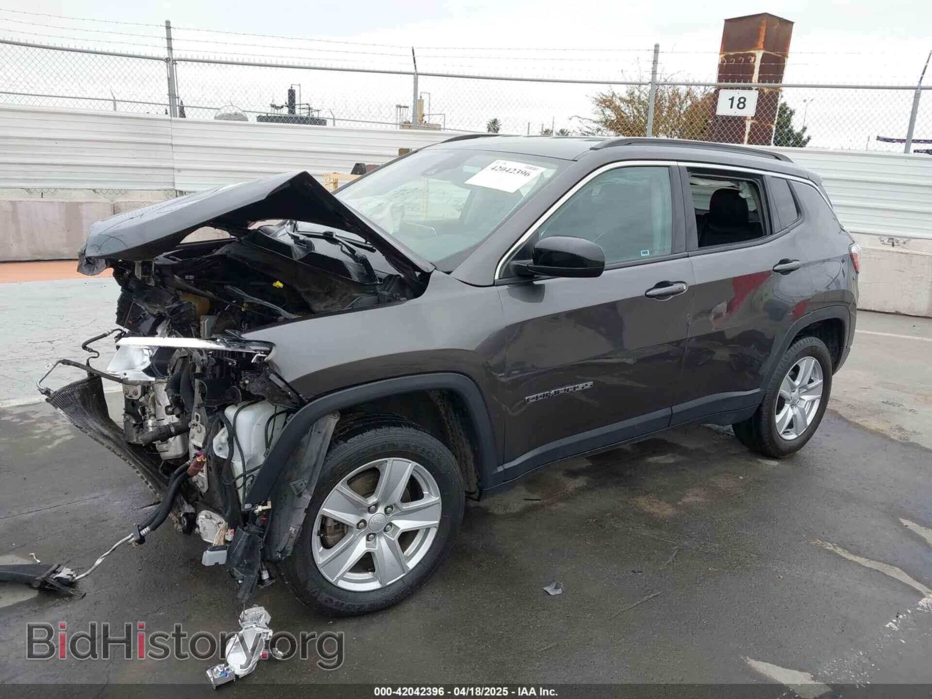 2022 JEEP COMPASS - VIN: 3C4NJDBB2NT176163 - Фото 2