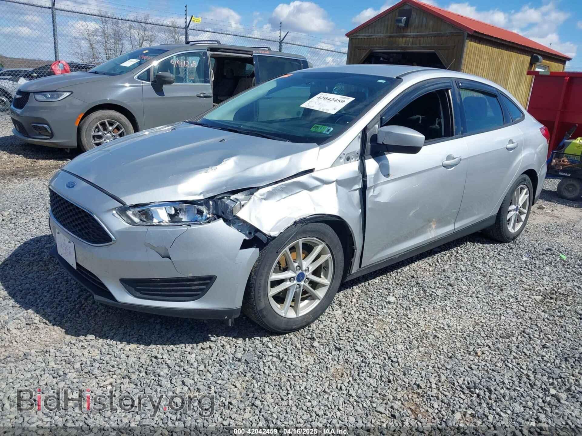 2018 FORD FOCUS - VIN: 1FADP3FEXJL286219 - Фото 2
