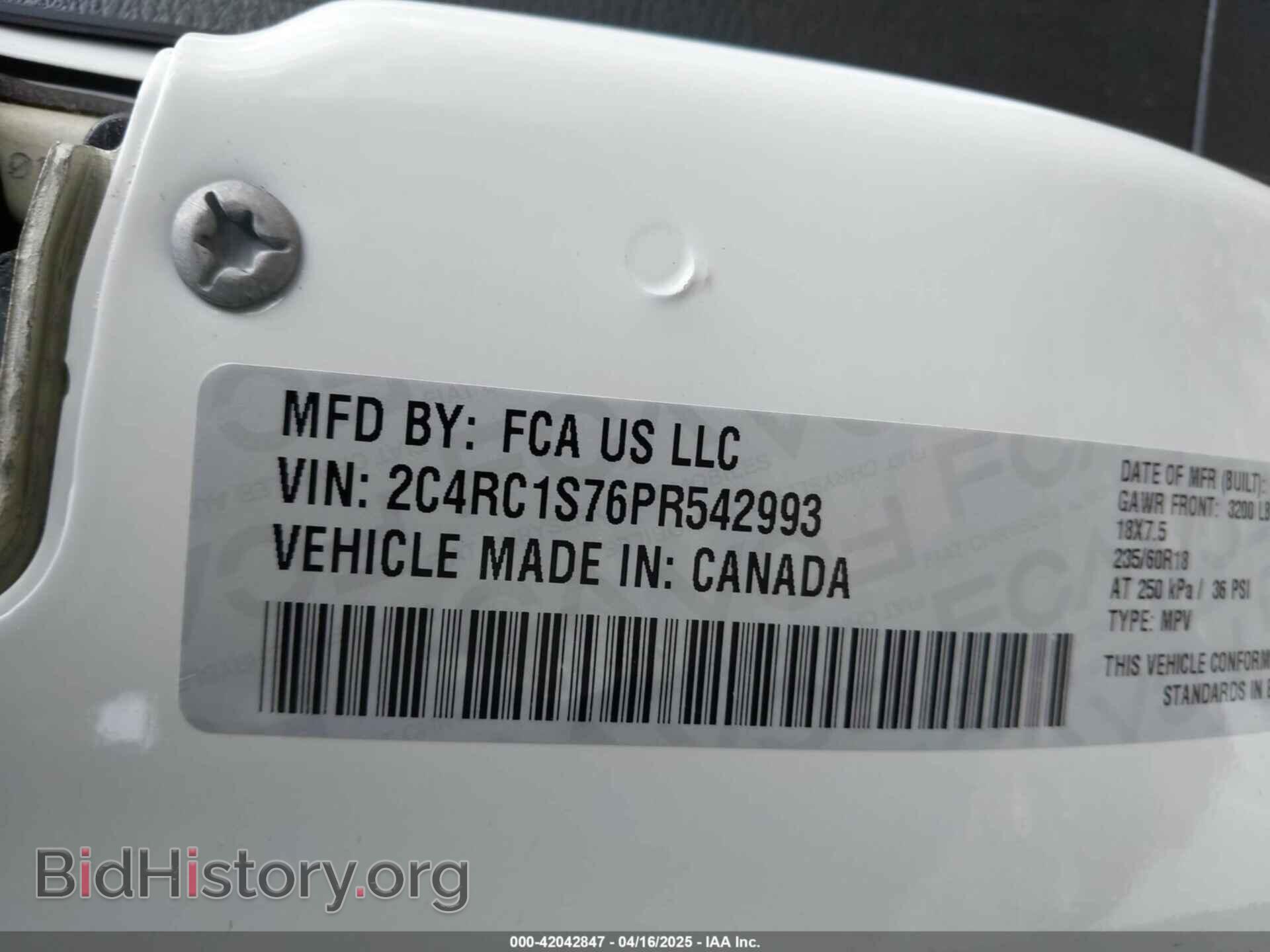 2023 CHRYSLER PACIFICA HYBRID - VIN: 2C4RC1S76PR542993 - Фото 9