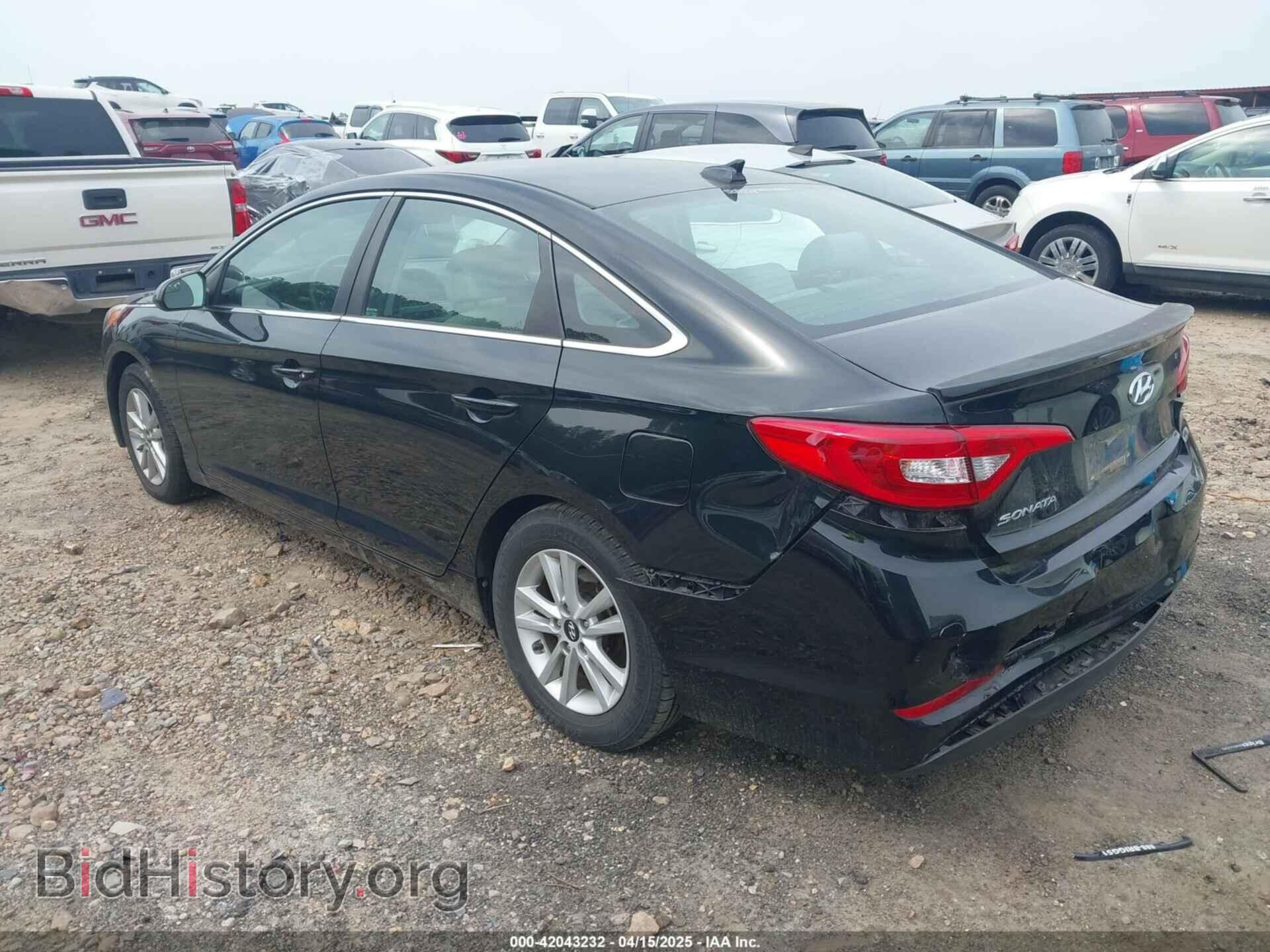 2015 HYUNDAI SONATA - VIN: 5NPE24AF1FH123473 - Фото 3