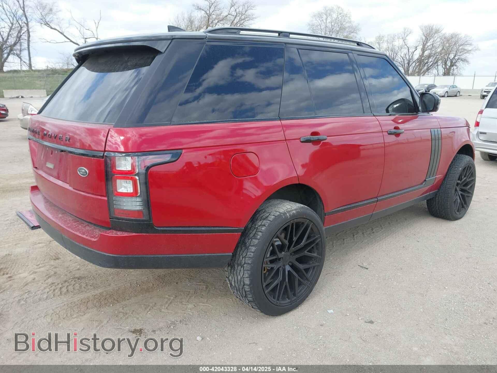 2017 LAND ROVER RANGE ROVER - VIN: SALGS2FE3HA331421 - Фото 4