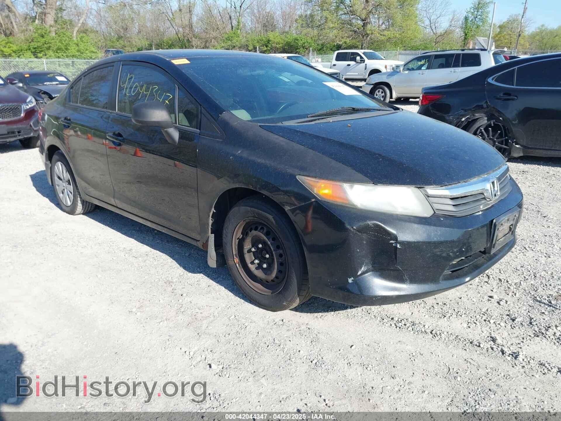 Photo 19XFB2F56CE037357 - HONDA CIVIC 2012