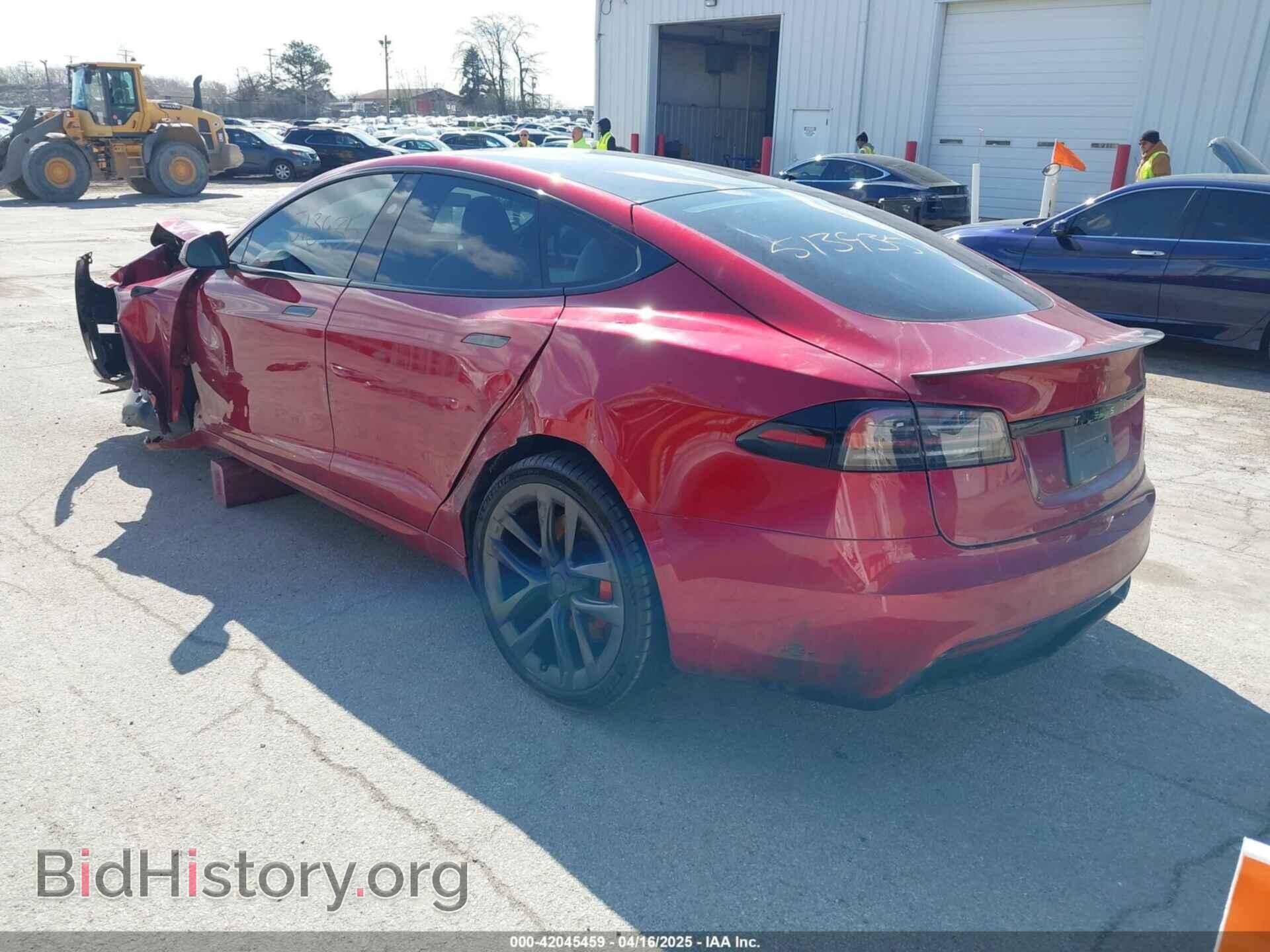 2023 TESLA MODEL S - VIN: 5YJSA1E61PF525637 - Фото 3