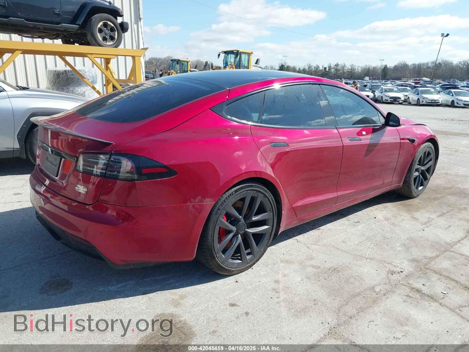 2023 TESLA MODEL S - VIN: 5YJSA1E61PF525637 - Фото 4