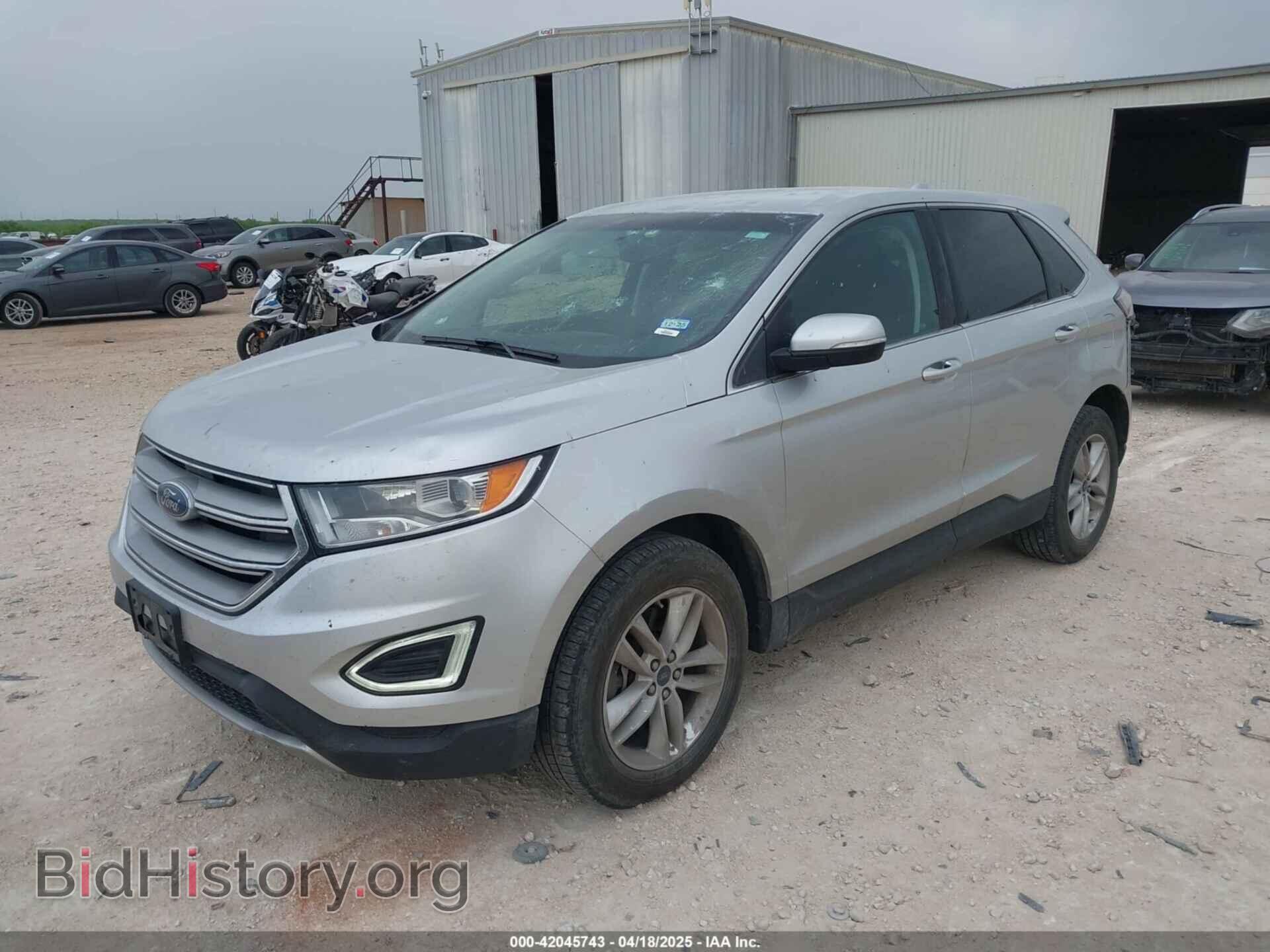 2015 FORD EDGE - VIN: 2FMTK4J96FBB27155 - Фото 2