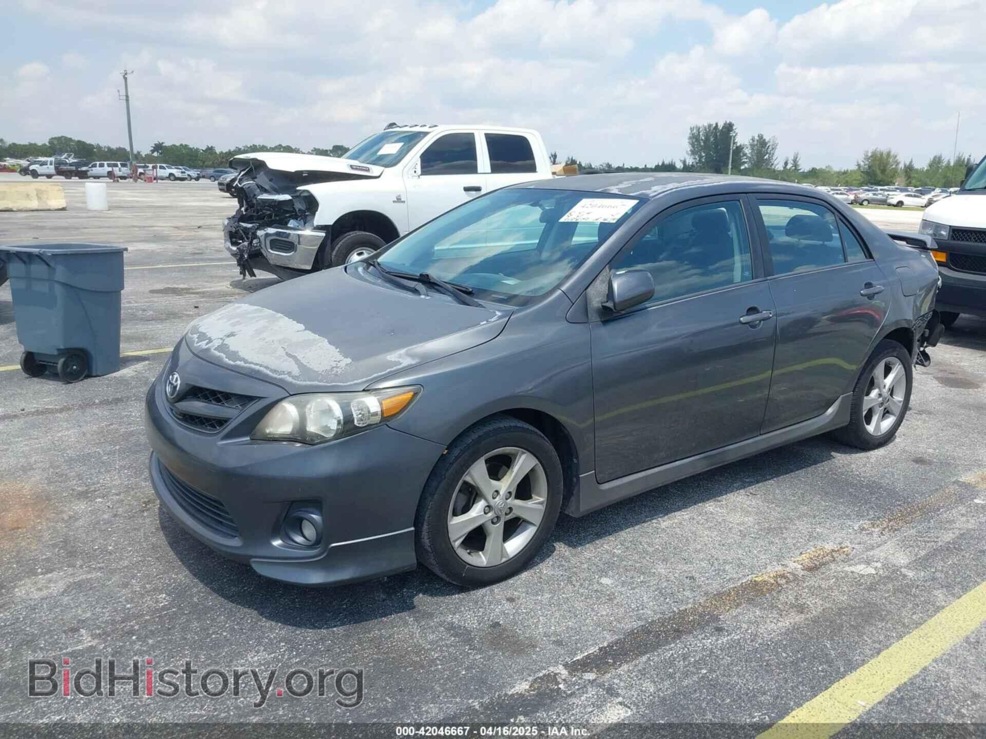 2011 TOYOTA COROLLA - VIN: 2T1BU4EEXBC728068 - Фото 2