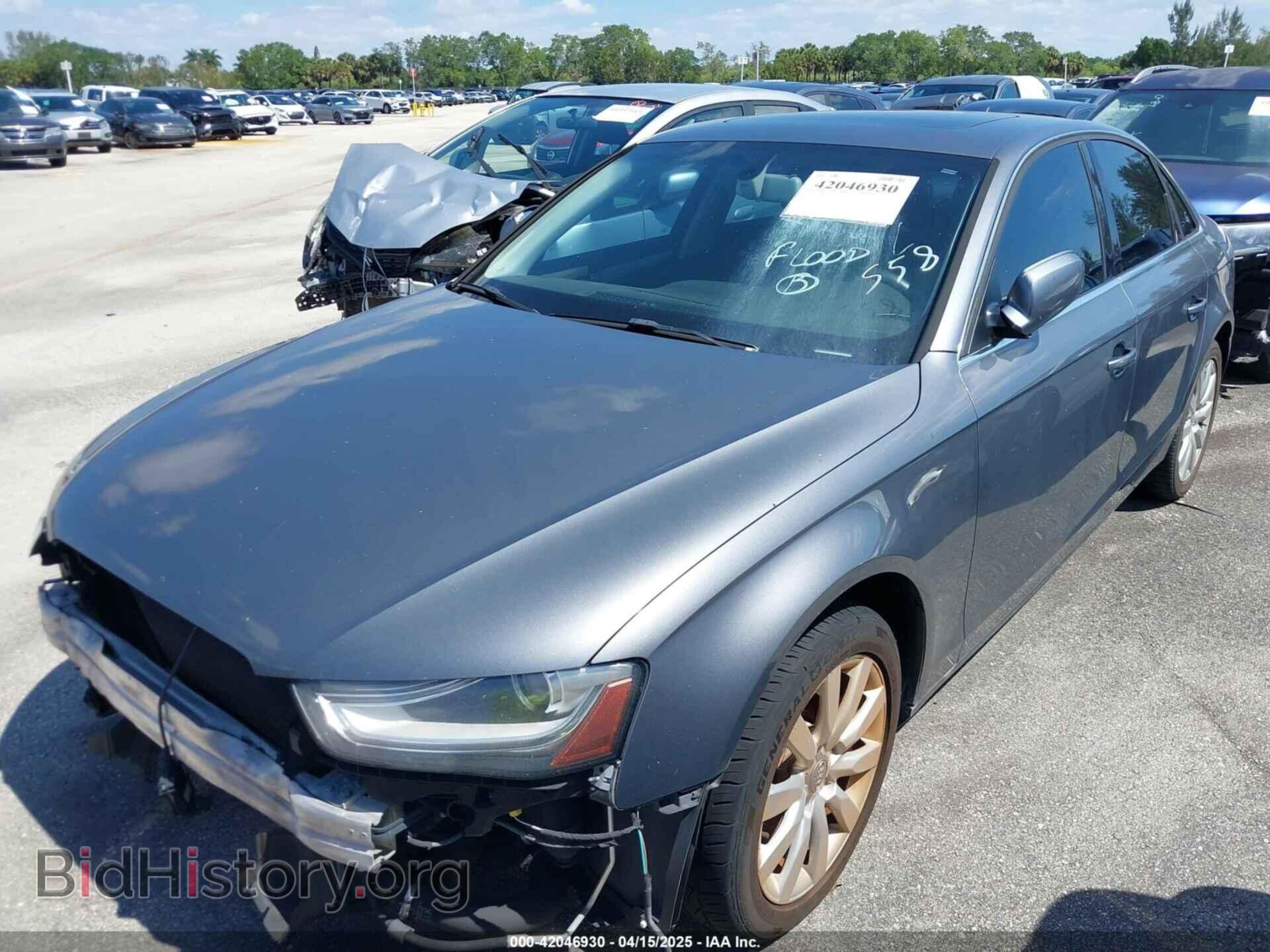 2013 AUDI A4 - VIN: WAUAFAFL8DA162515 - Фото 2