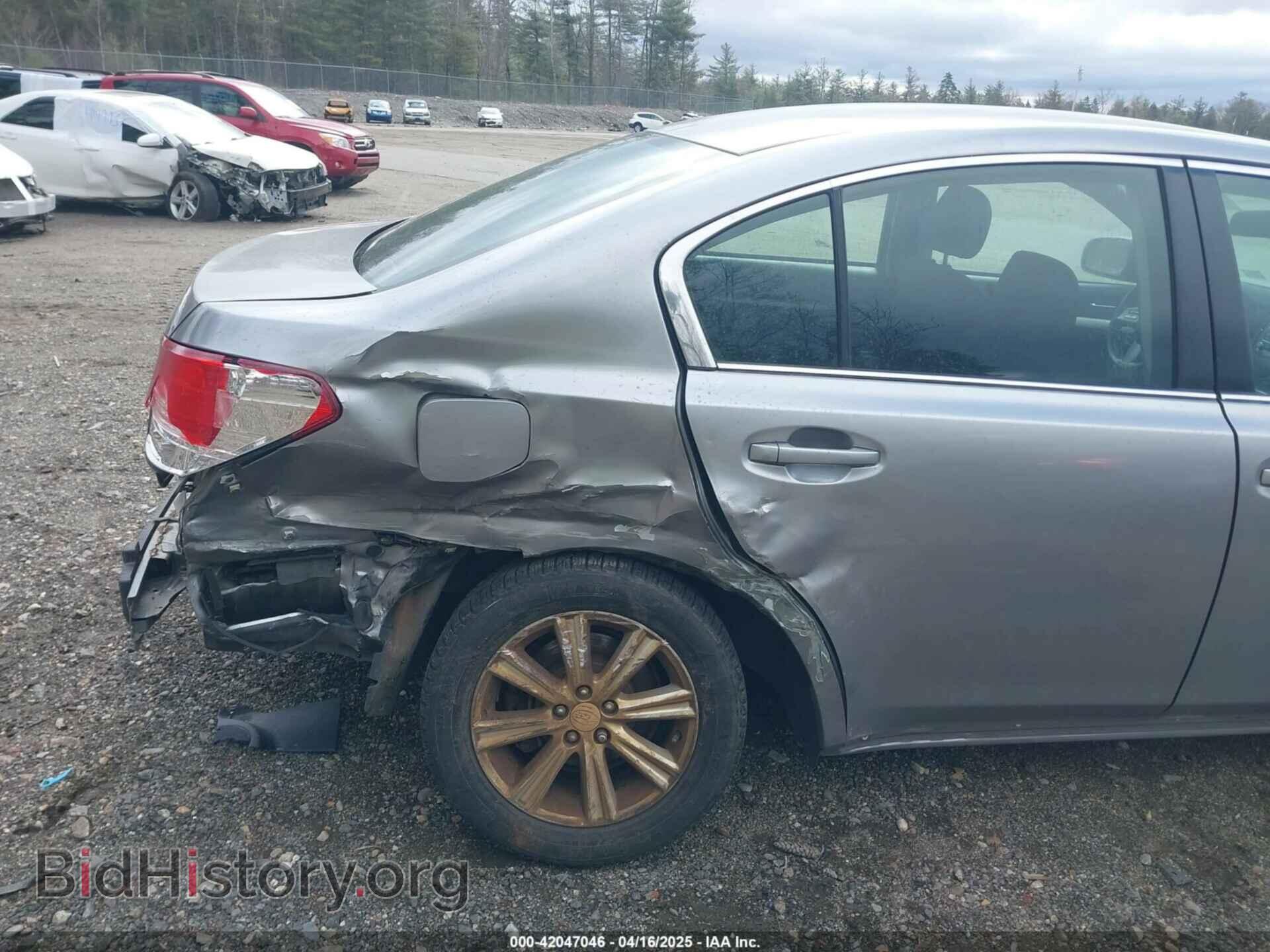 2011 SUBARU LEGACY - VIN: 4S3BMBA60B3247760 - Фото 6