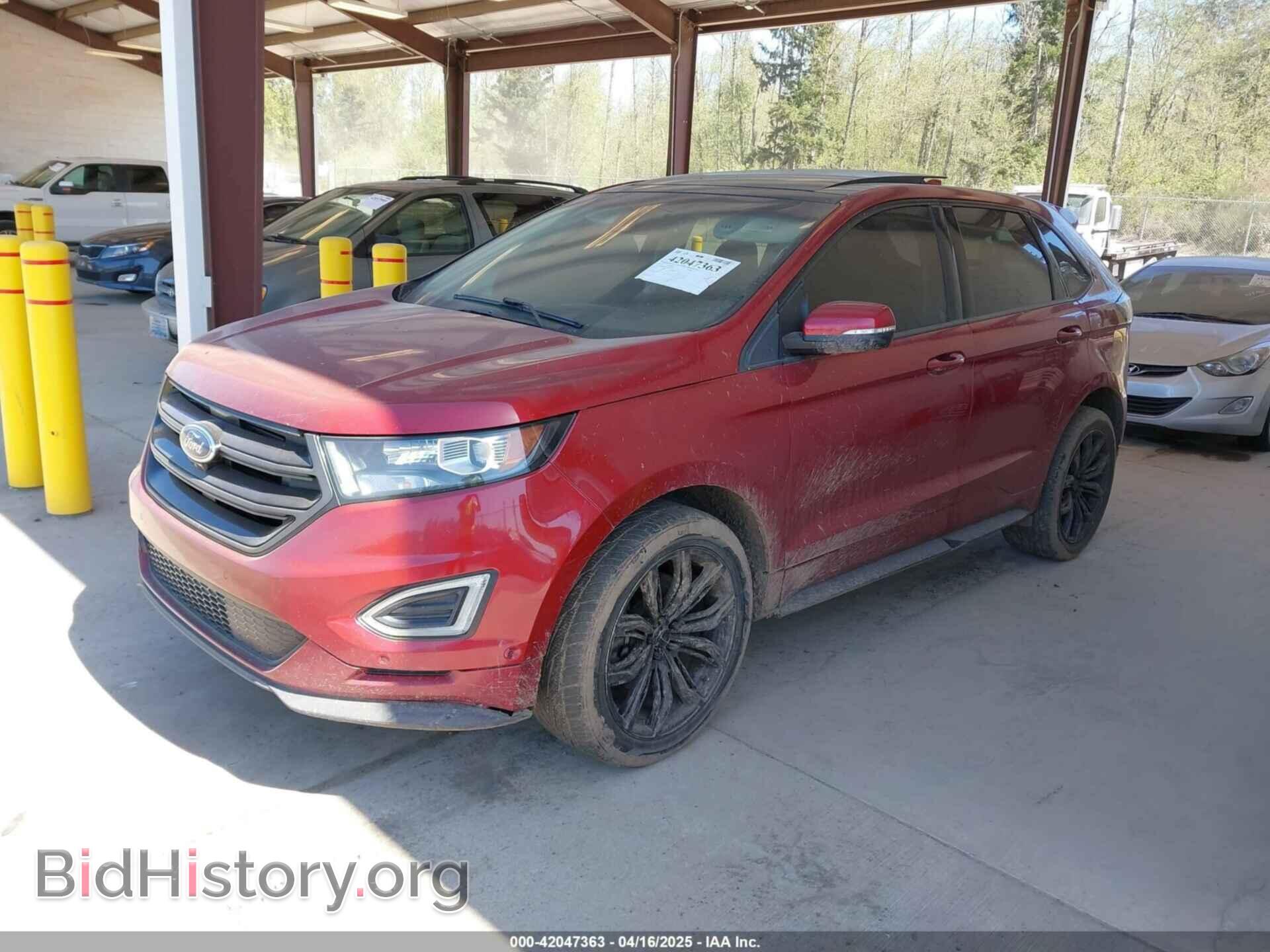 2015 FORD EDGE - VIN: 2FMTK4AP8FBB35997 - Photo 2