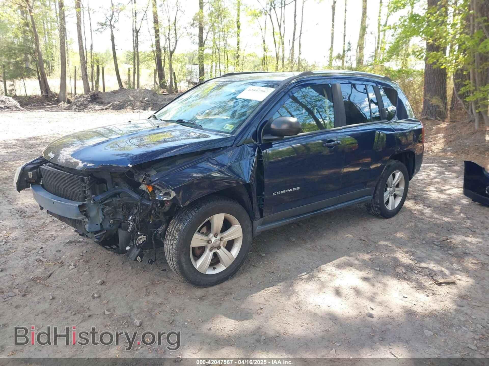 2014 JEEP COMPASS - VIN: 1C4NJDBB0ED880383 - Фото 2