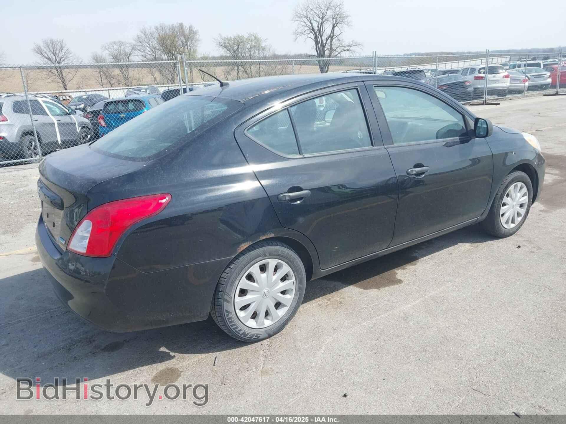 2012 NISSAN VERSA - VIN: 3N1CN7AP0CL810645 - Фото 4