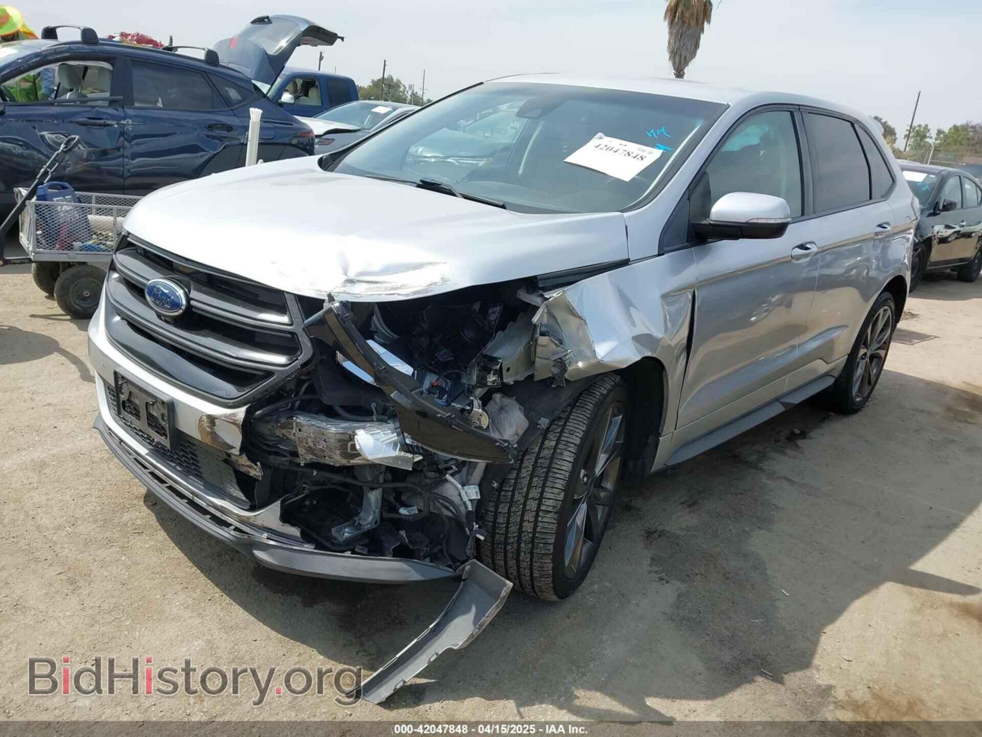 2016 FORD EDGE - VIN: 2FMPK4AP3GBB41757 - Фото 2