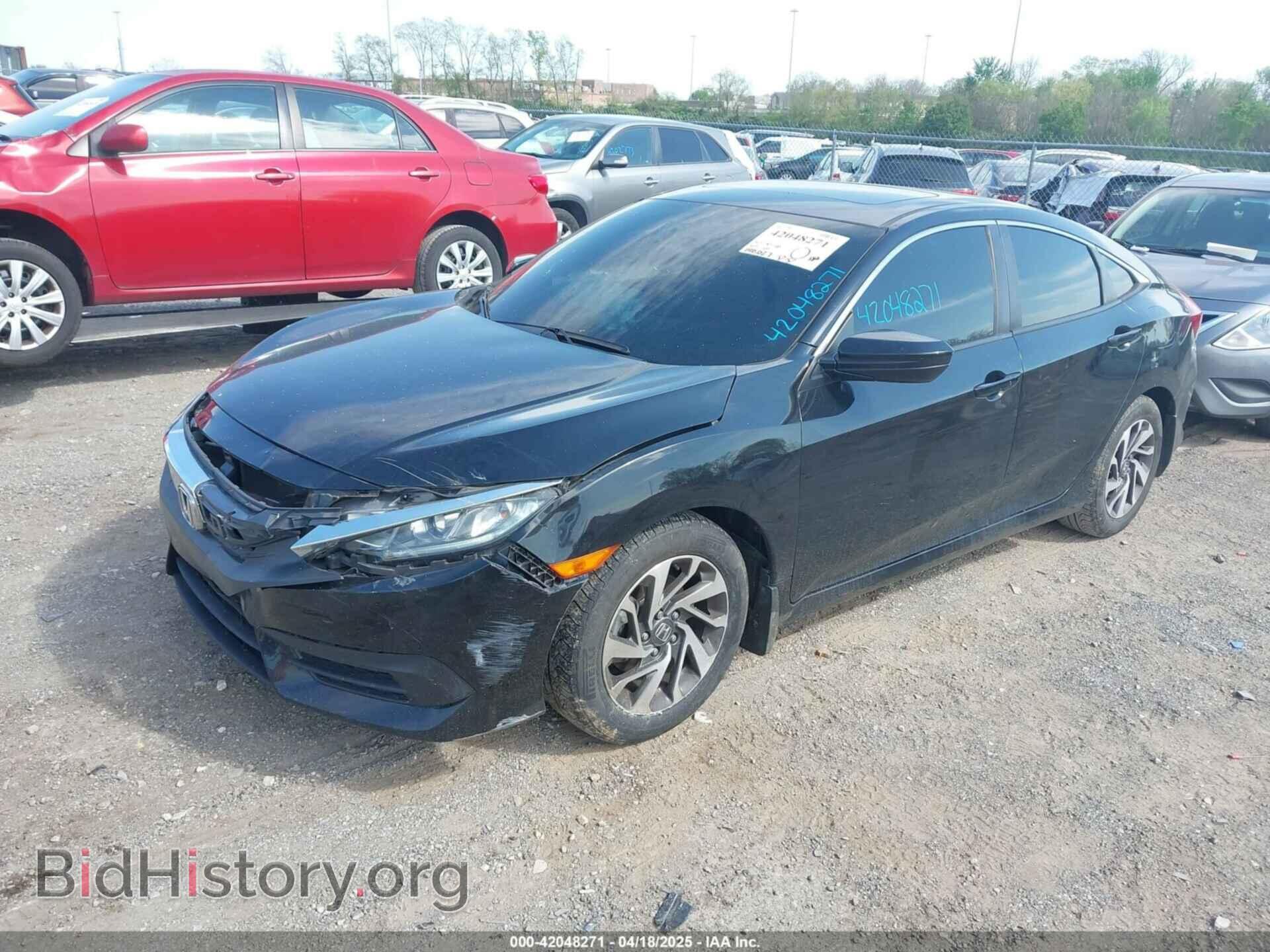 2016 HONDA CIVIC - VIN: 19XFC2F76GE058357 - Фото 2