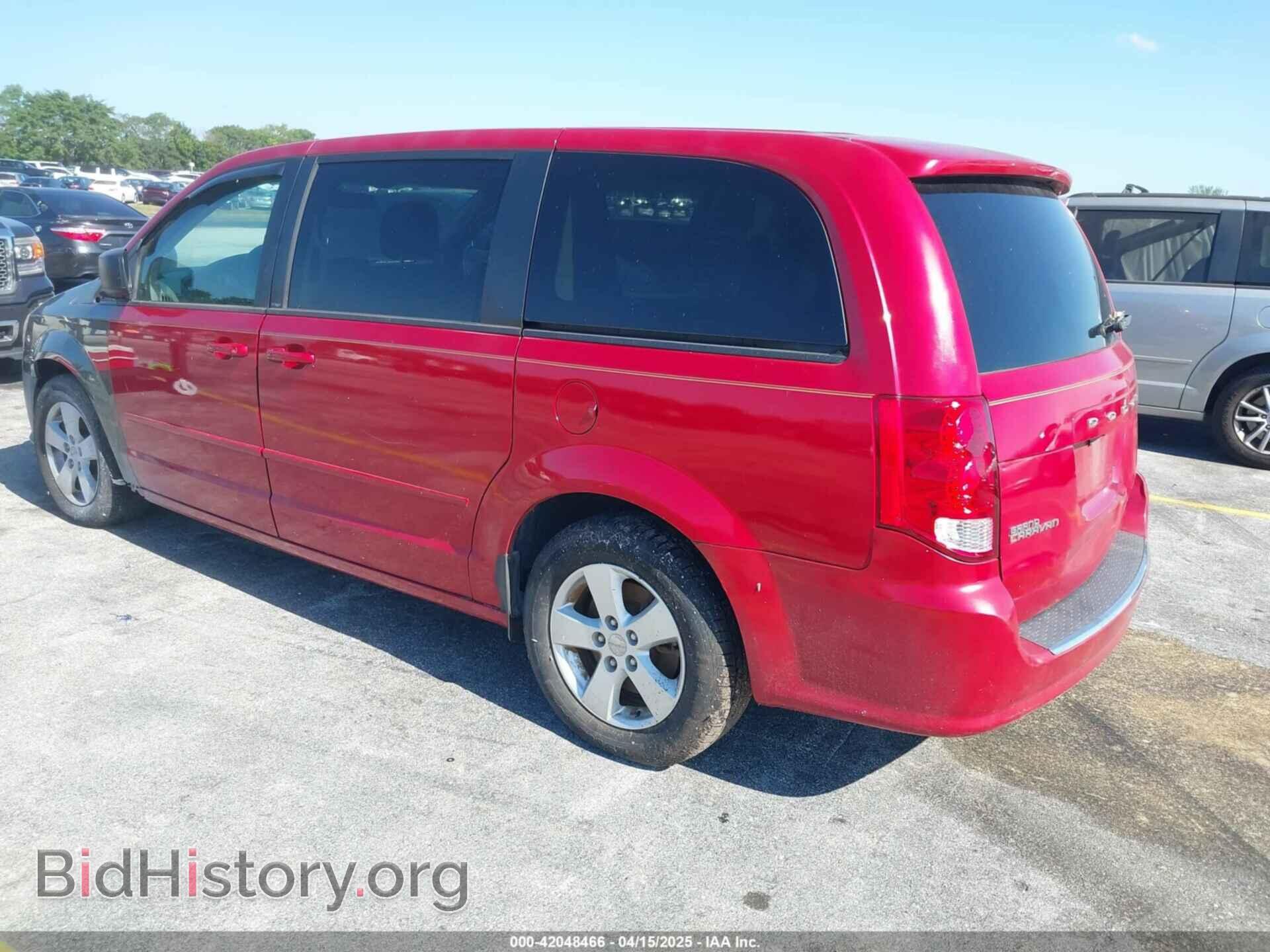 2013 DODGE GRAND CARAVAN - VIN: 2C4RDGBG5DR615041 - Фото 3
