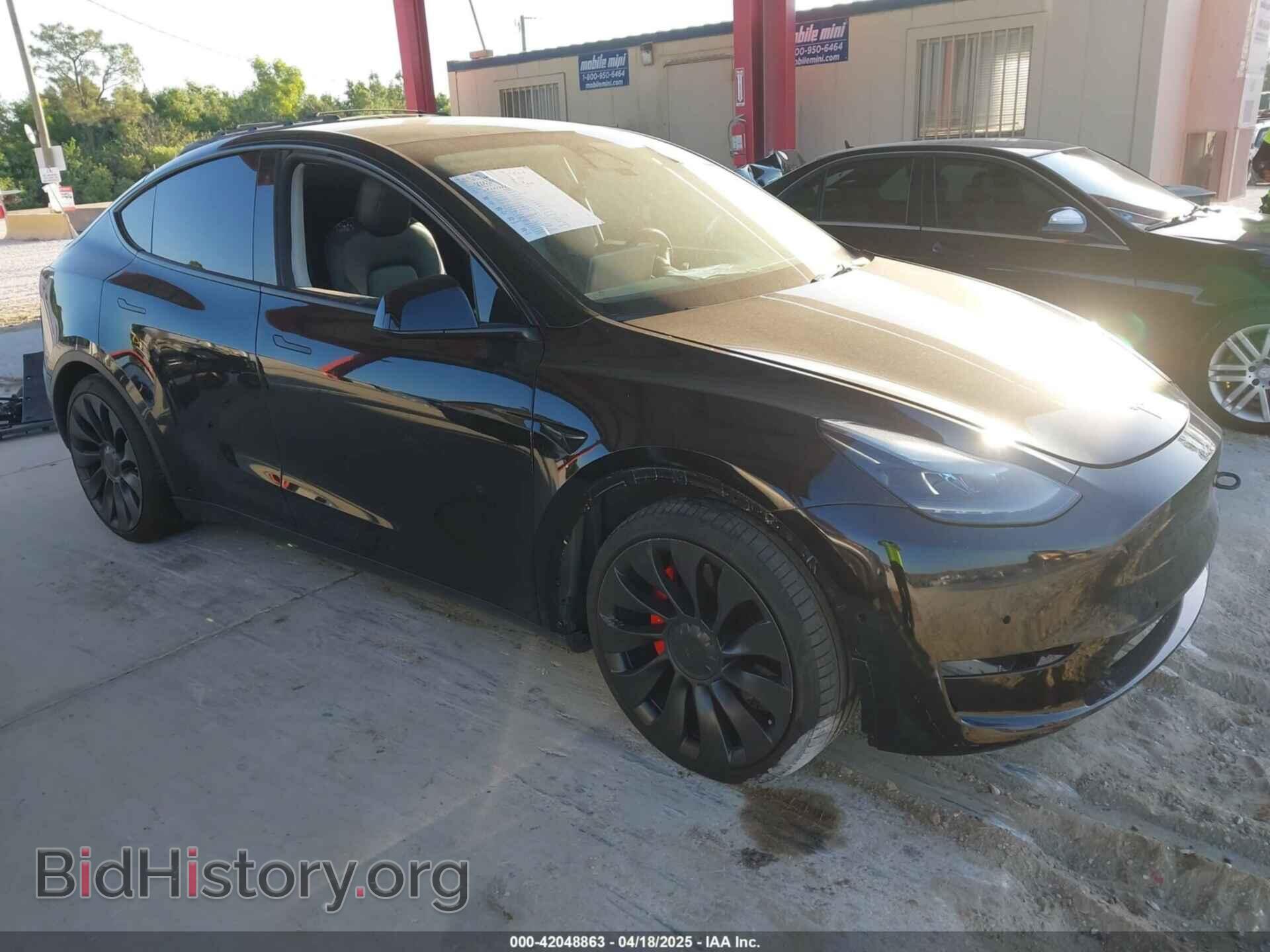 Фотография 7SAYGDEF8NF324005 - TESLA MODEL Y 2022