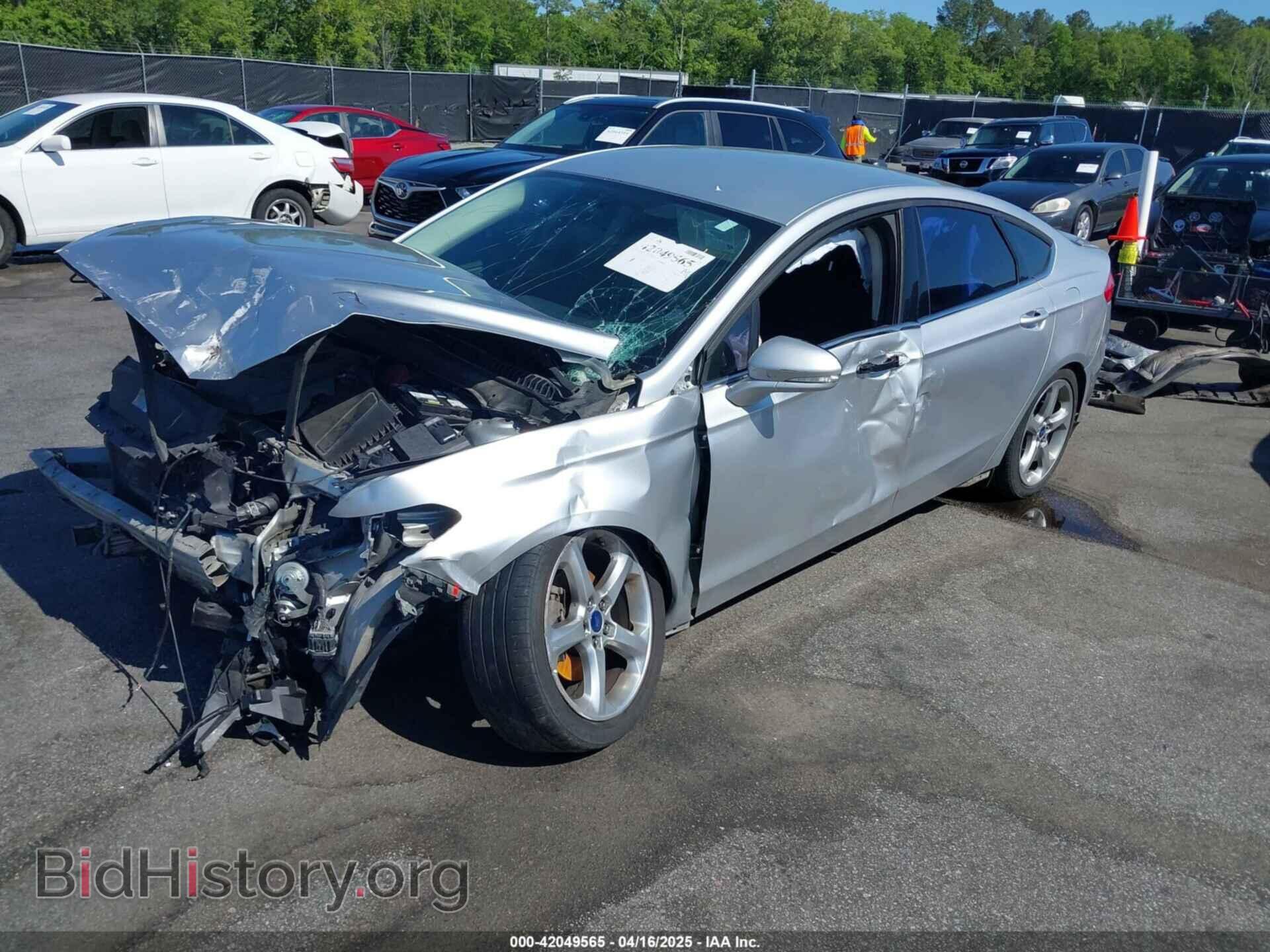 2013 FORD FUSION - VIN: 3FA6P0H96DR372155 - Фото 2
