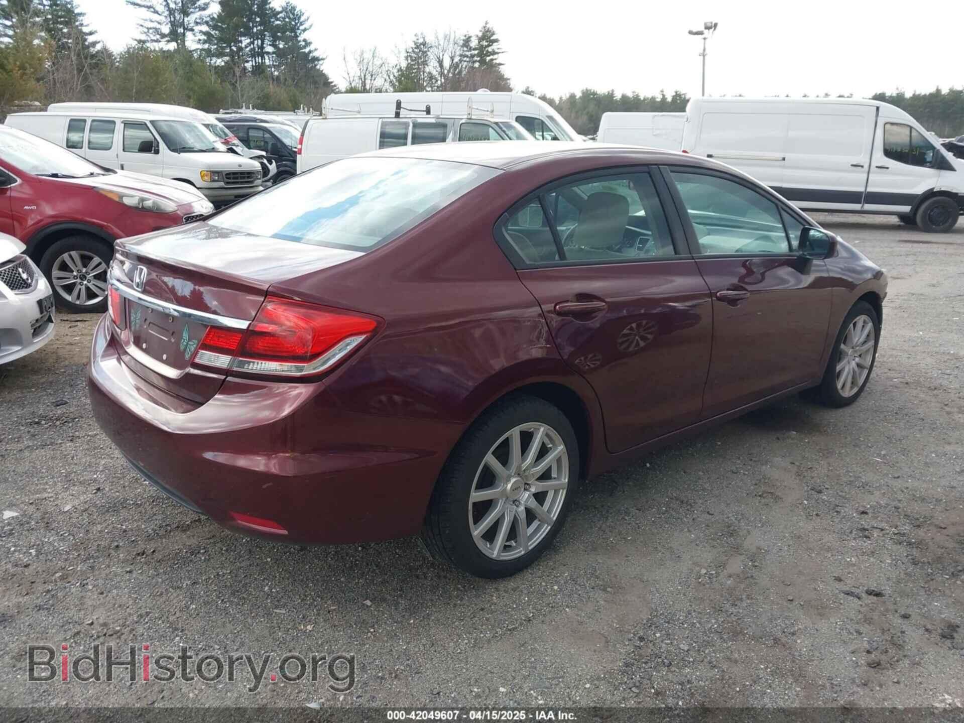 2014 HONDA CIVIC - VIN: 2HGFB2F57EH510532 - Фото 4