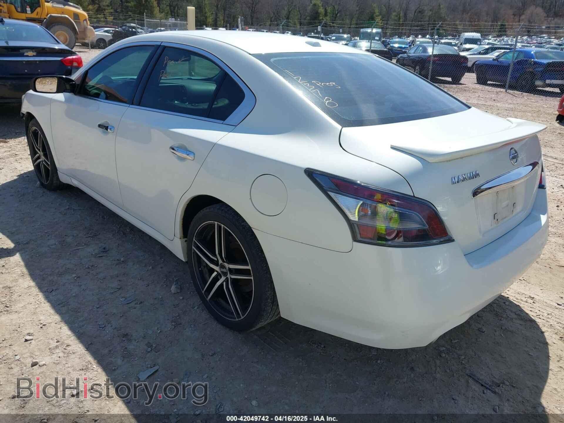 2014 NISSAN MAXIMA - VIN: 1N4AA5AP7EC494721 - Фото 3