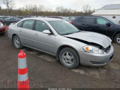 2007 Chevrolet IMPALA LT, серебристый — VIN 2G1WT55K379212392, IAAI