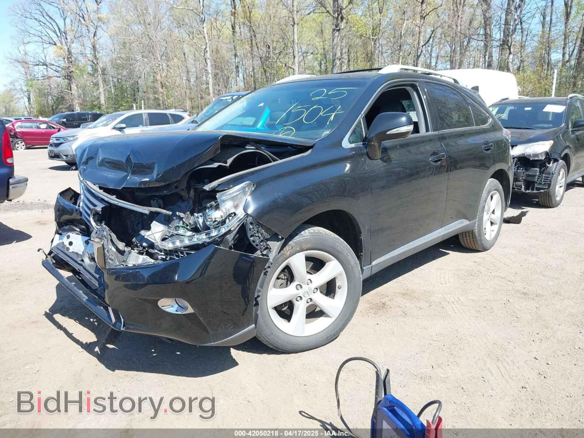 2014 LEXUS RX 350 - VIN: 2T2BK1BAXEC246321 - Фото 2